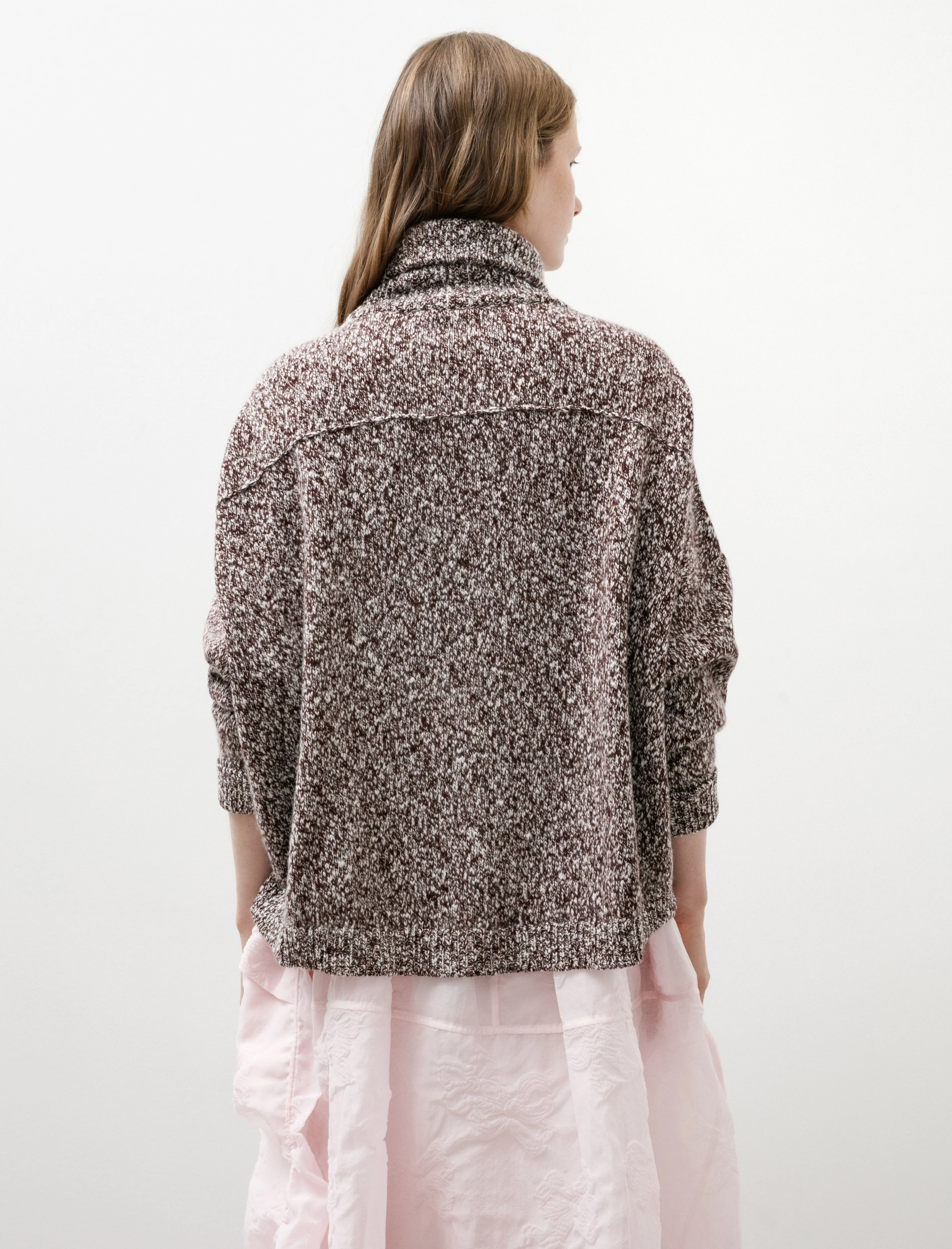 Iconic T-Neck Sweater Cashmere Burleigh sold by SHOP NEIGHBOR product image thumbnail 2