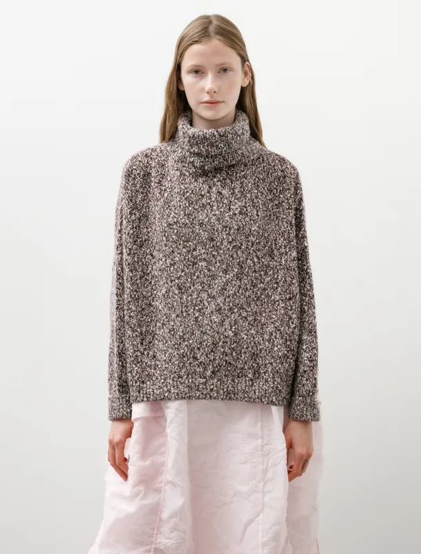 Iconic T-Neck Sweater Cashmere Burleigh made by SHOP NEIGHBOR