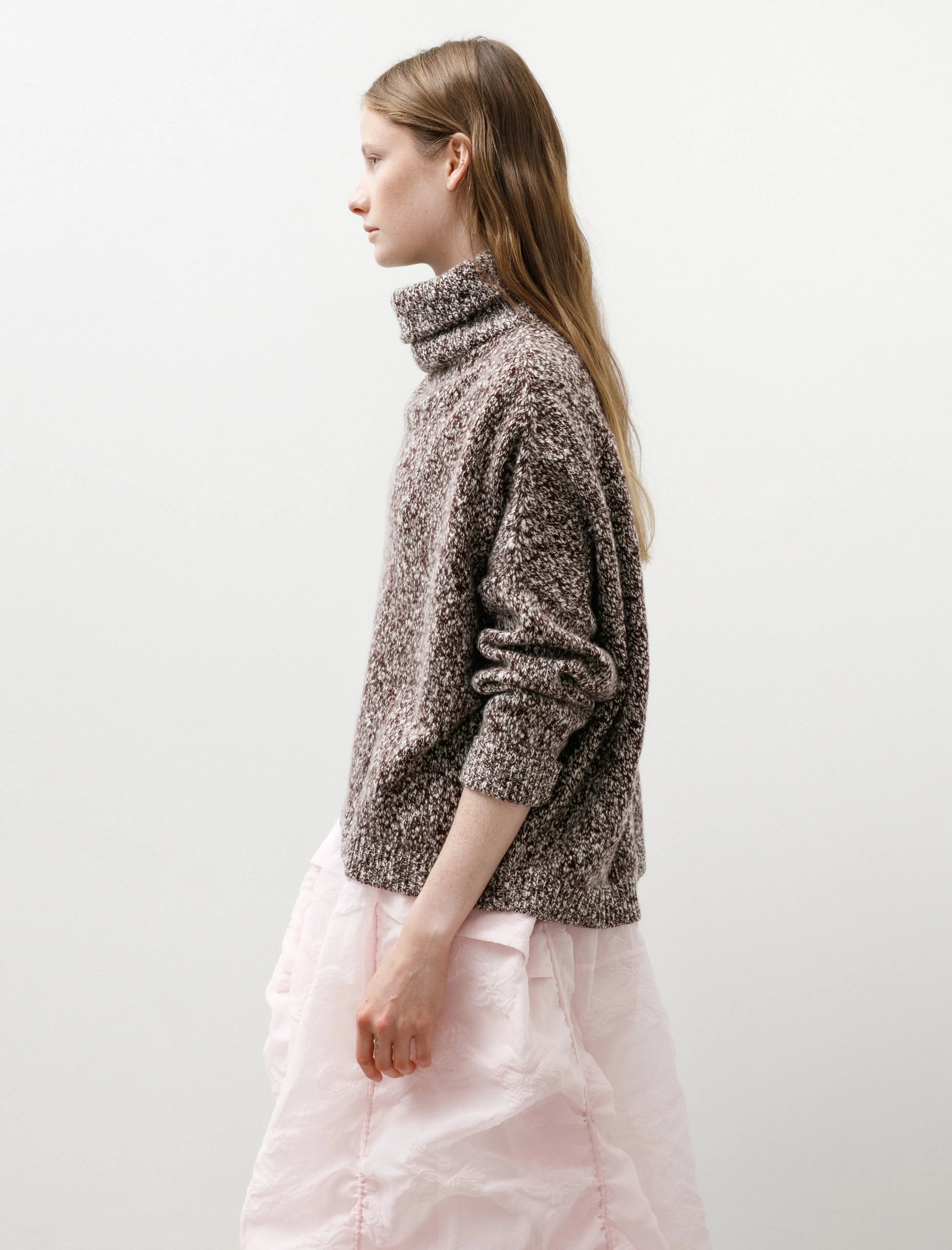 Iconic T-Neck Sweater Cashmere Burleigh sold by SHOP NEIGHBOR product image thumbnail 3
