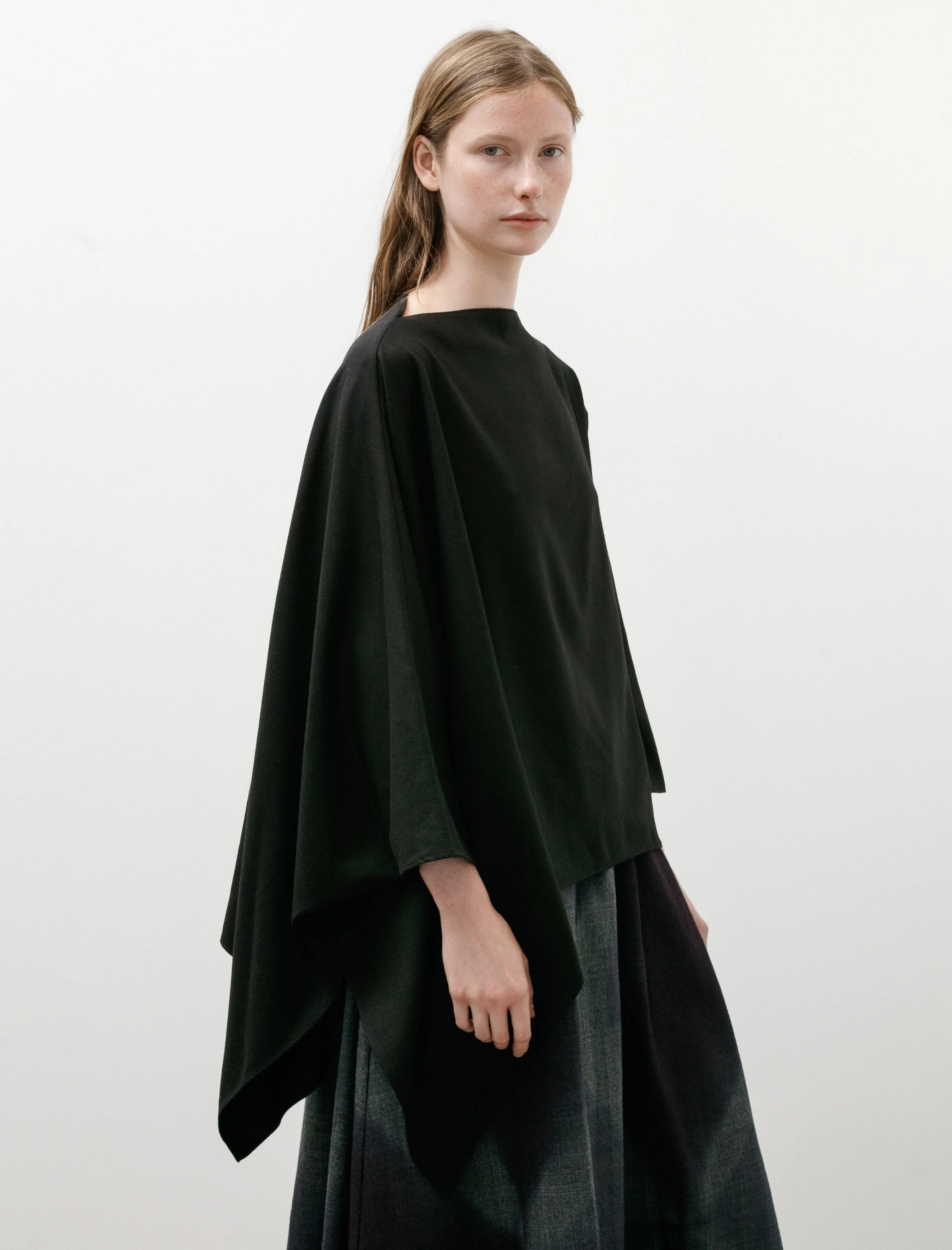 Asymmetrical T-Shirt Twill Flanella Black sold by SHOP NEIGHBOR product image thumbnail 2
