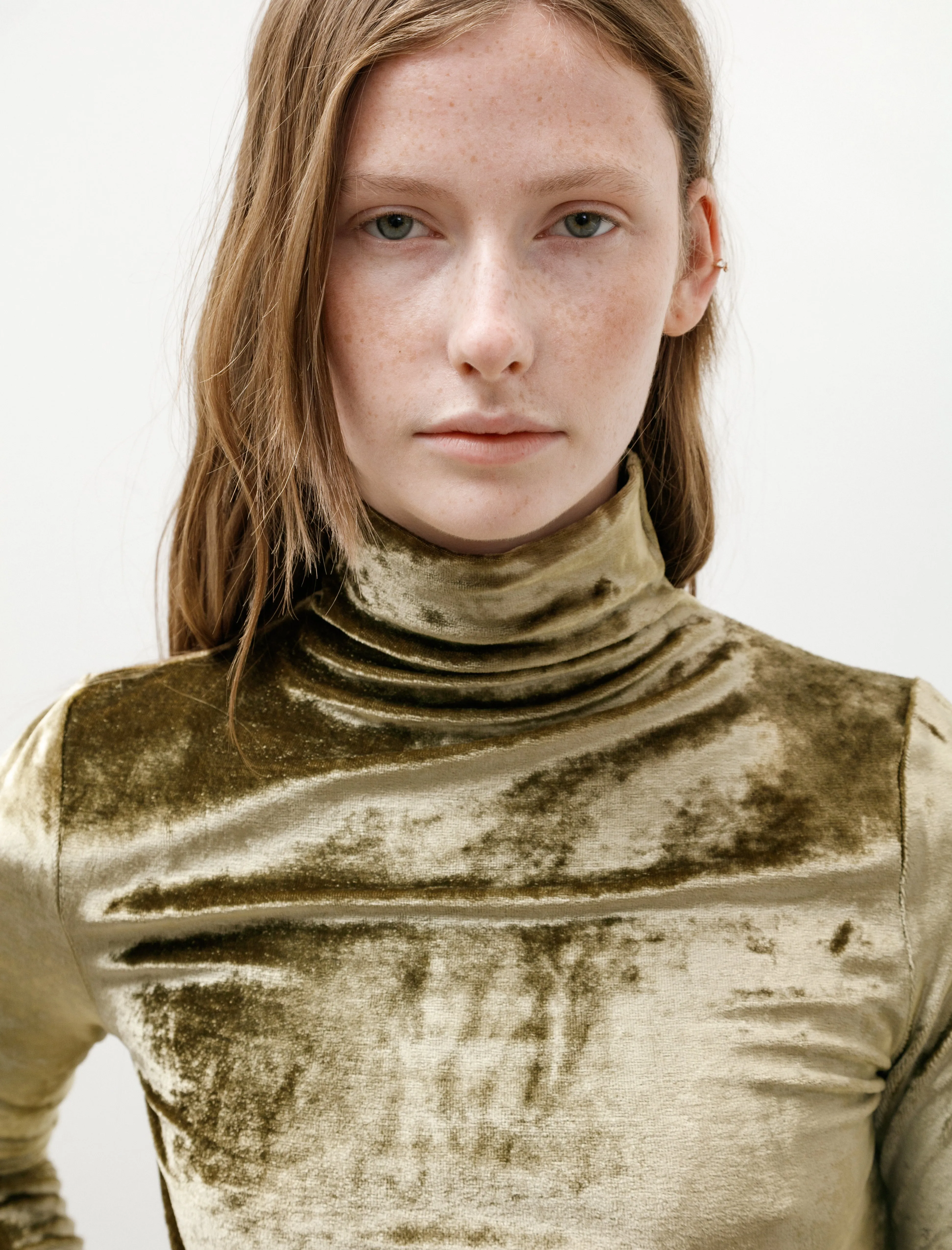 Fitted High Neck Top Brass sold by SHOP NEIGHBOR product image thumbnail 4