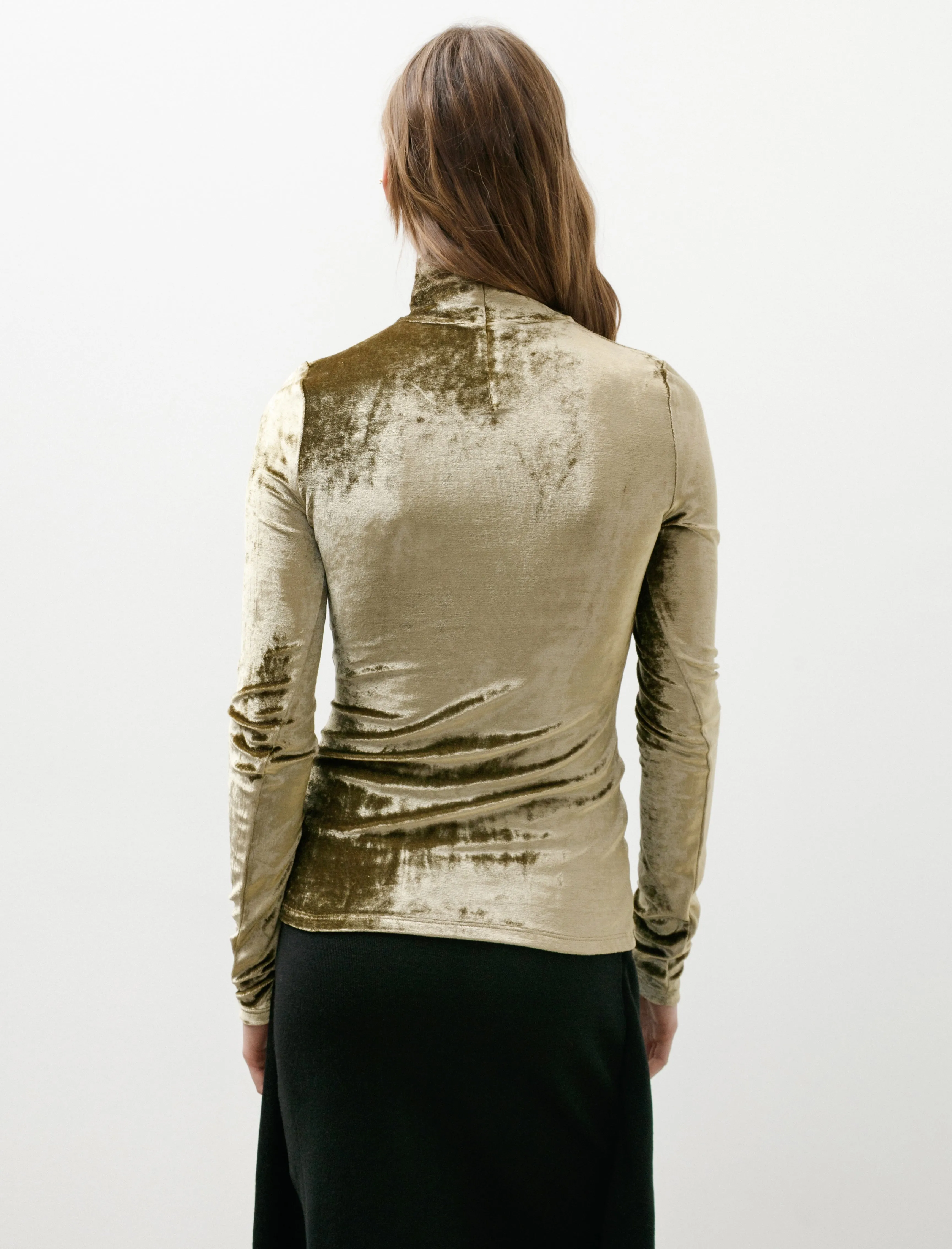 Fitted High Neck Top Brass sold by SHOP NEIGHBOR product image thumbnail 2
