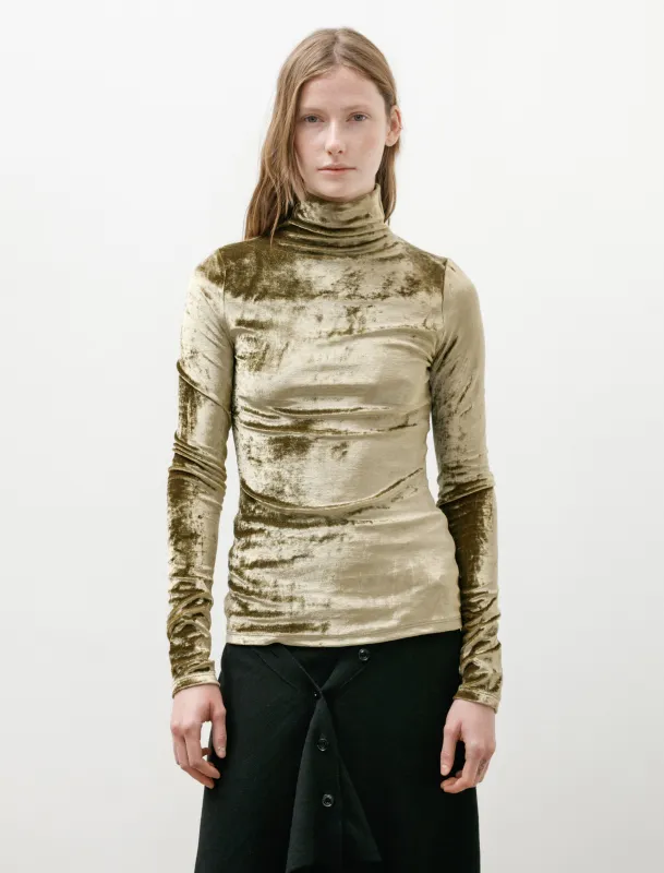Fitted High Neck Top Brass made by SHOP NEIGHBOR