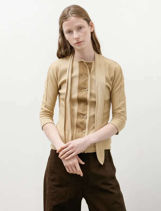Ascot T-Shirt Kraft Beige made by SHOP NEIGHBOR