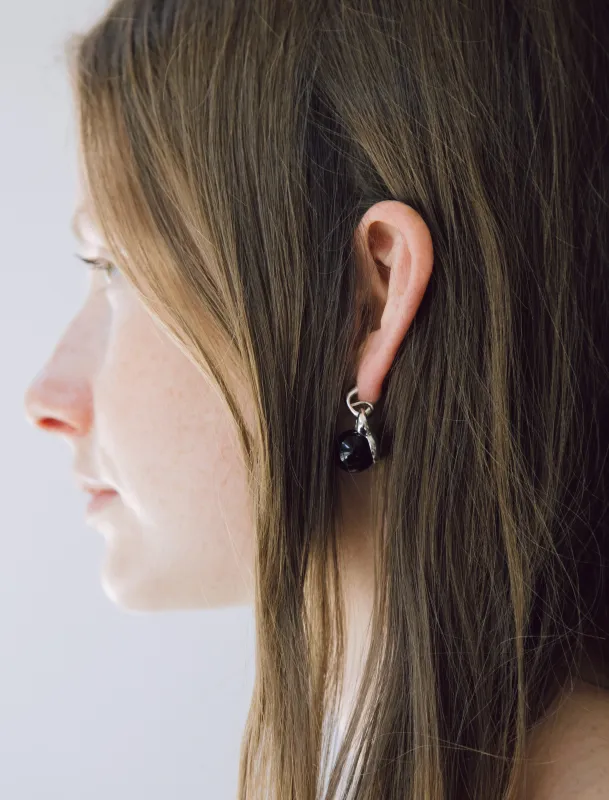 Everyday Earrings Onyx made by Sophie Buhai Womens