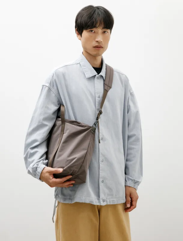 Gabardine 2 Way Shoulder Y Grey made by SHOP NEIGHBOR