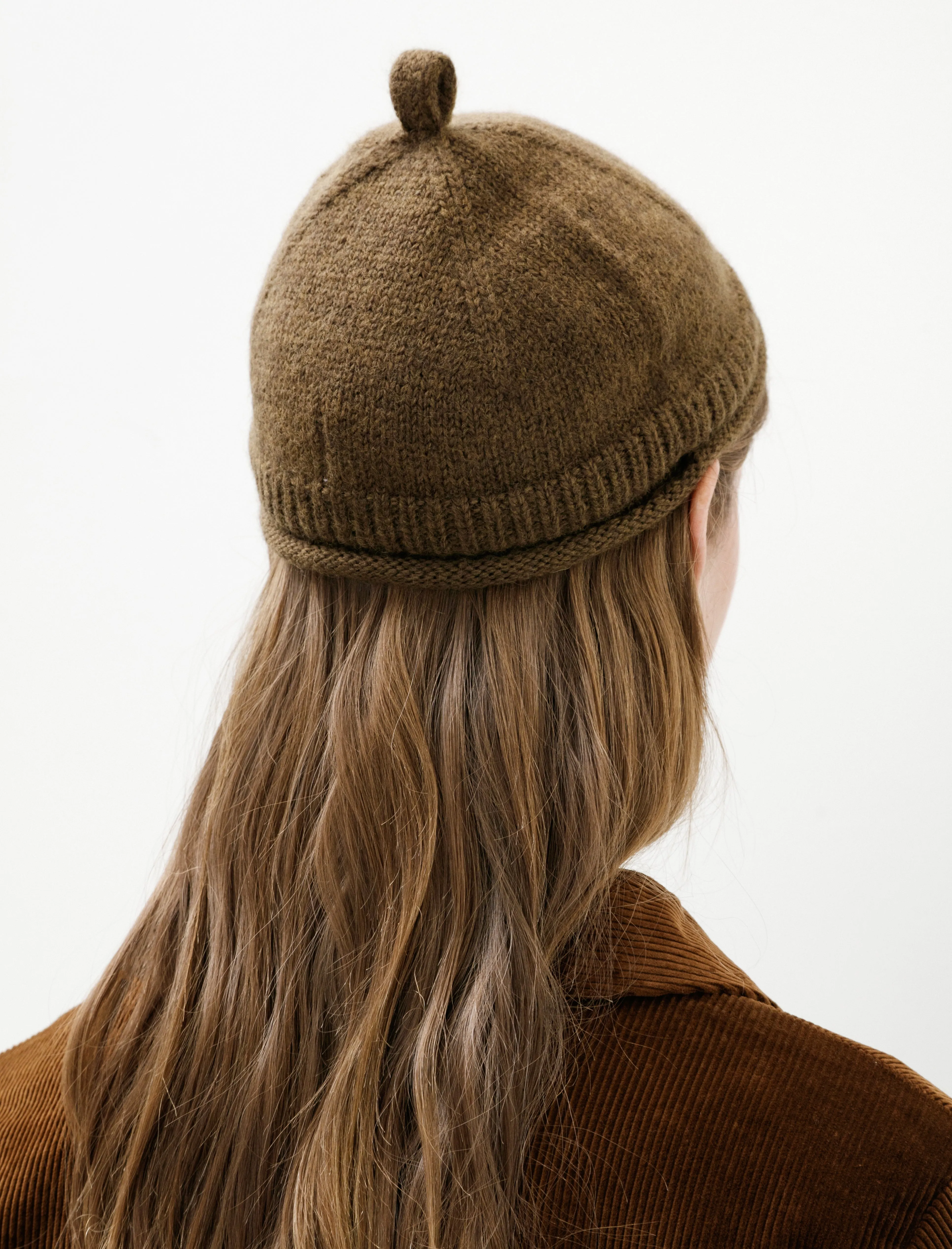 MHL Rolled Hem Beanie British Merino Thicket sold by SHOP NEIGHBOR product image thumbnail 3