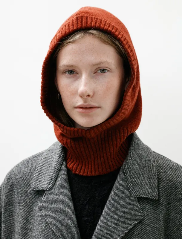 MHL Felted Hood Lambswool Sienna made by SHOP NEIGHBOR
