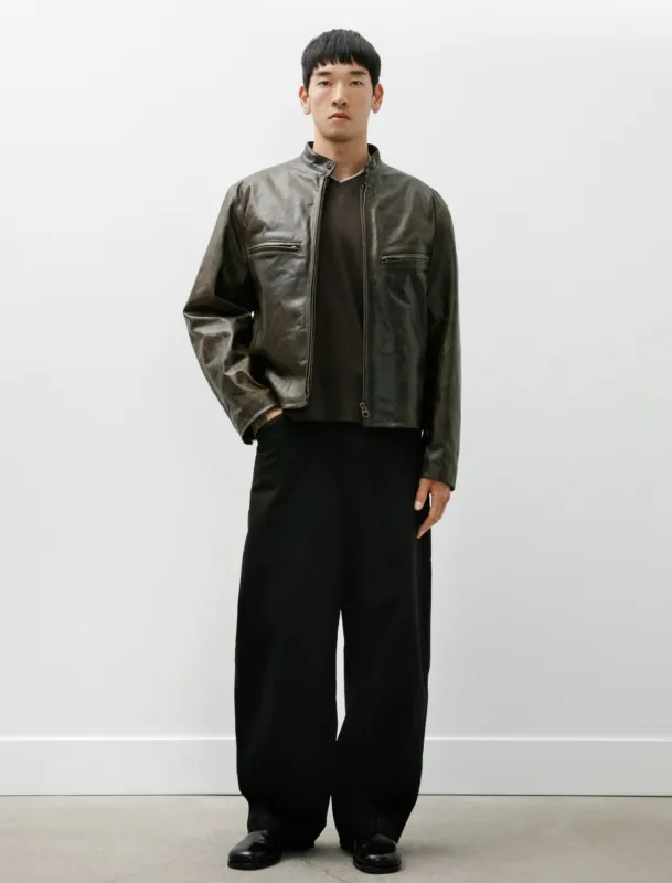 Maxi Workwear Pants Black made by Lemaire