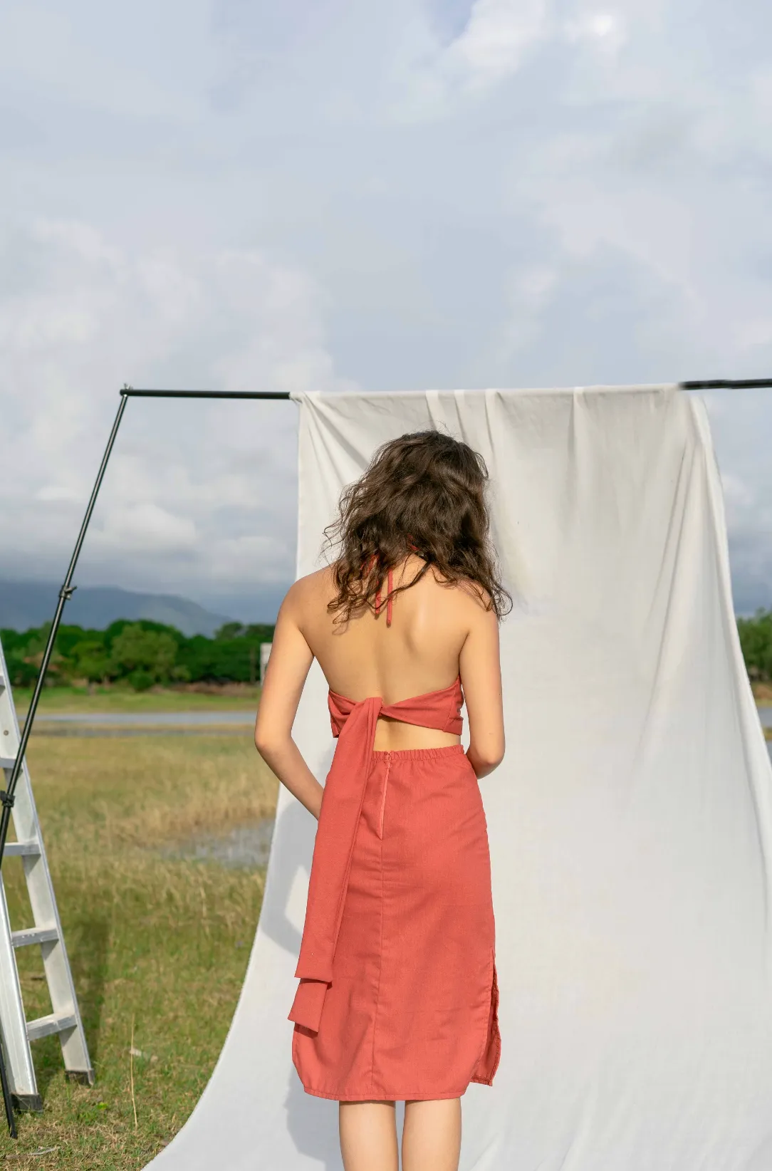 Georgina Skirt - Deep Rust sold by Sundays product image thumbnail 2