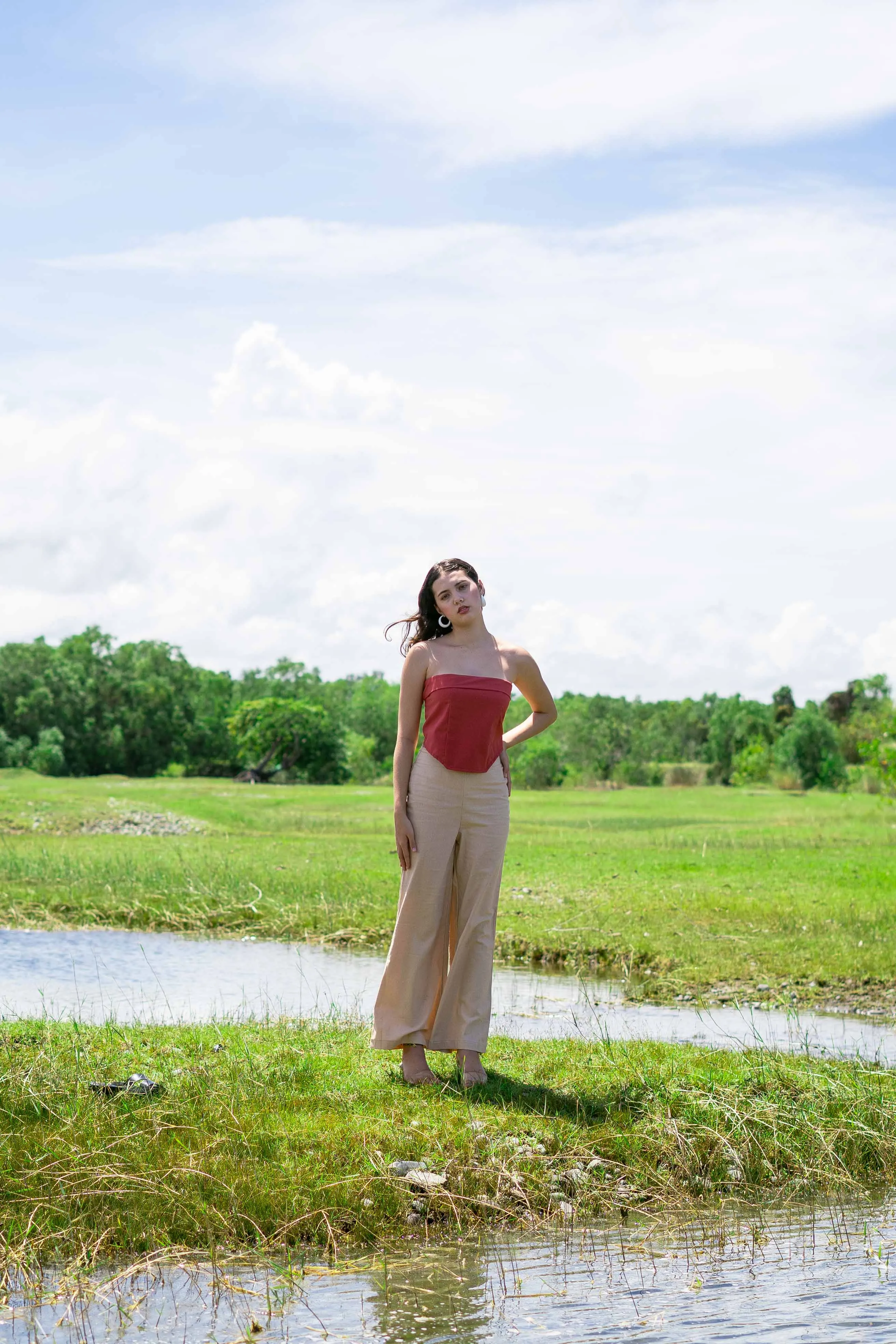 Olivia Tube Top - Coral sold by Sundays product image thumbnail 2