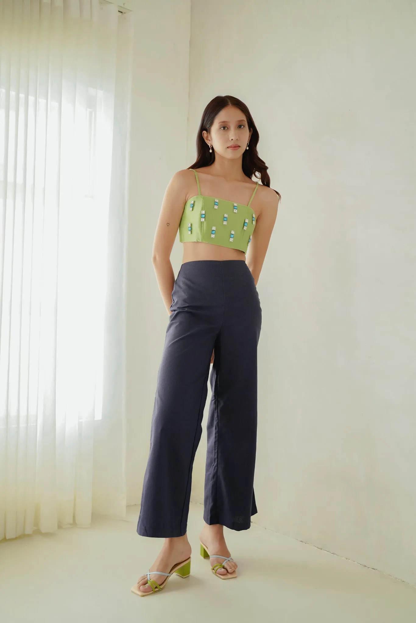 Freya Top - Apple Green sold by Sundays product image thumbnail 2