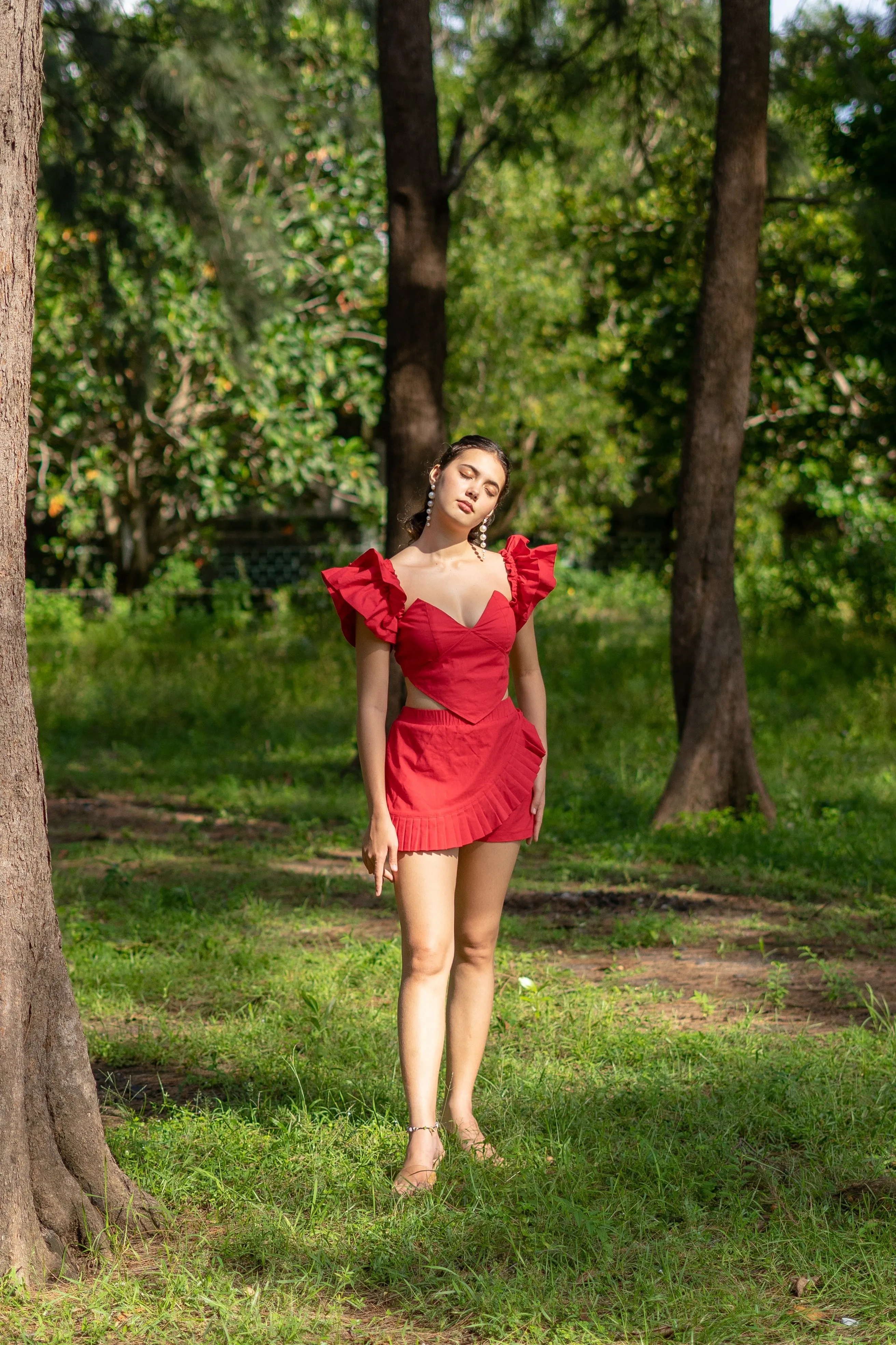 Solenn Top - Red sold by Sundays product image thumbnail 2