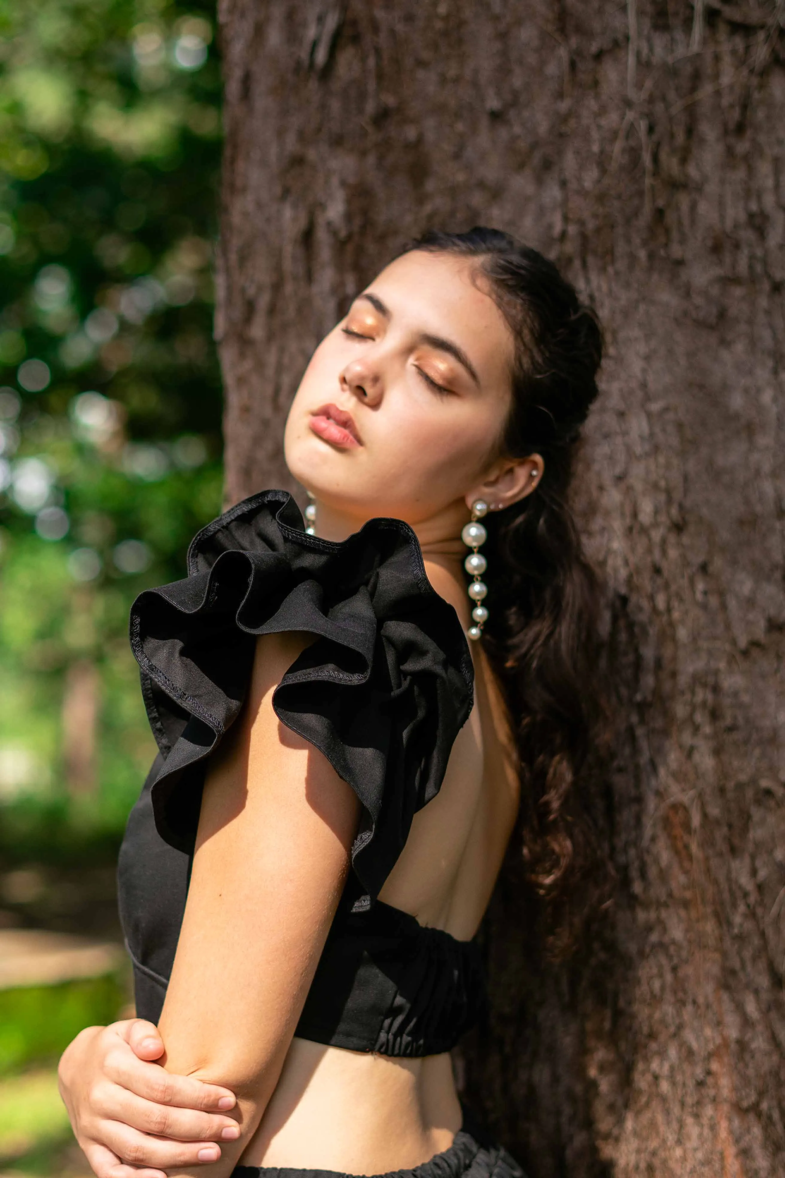 Solenn Top - Black sold by Sundays product image thumbnail 2