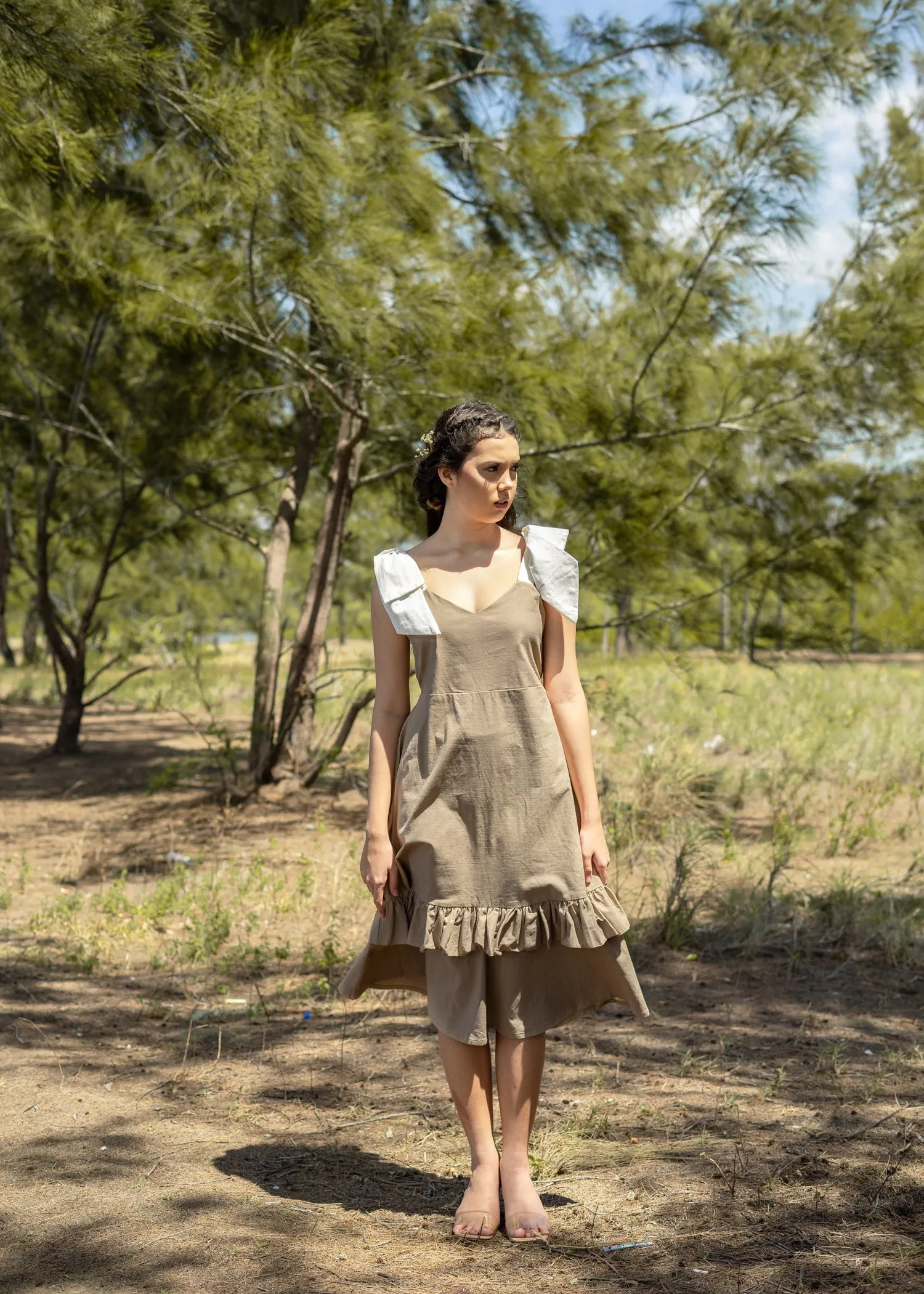Ilka 2-way Dress - Beige sold by Sundays product image thumbnail 2