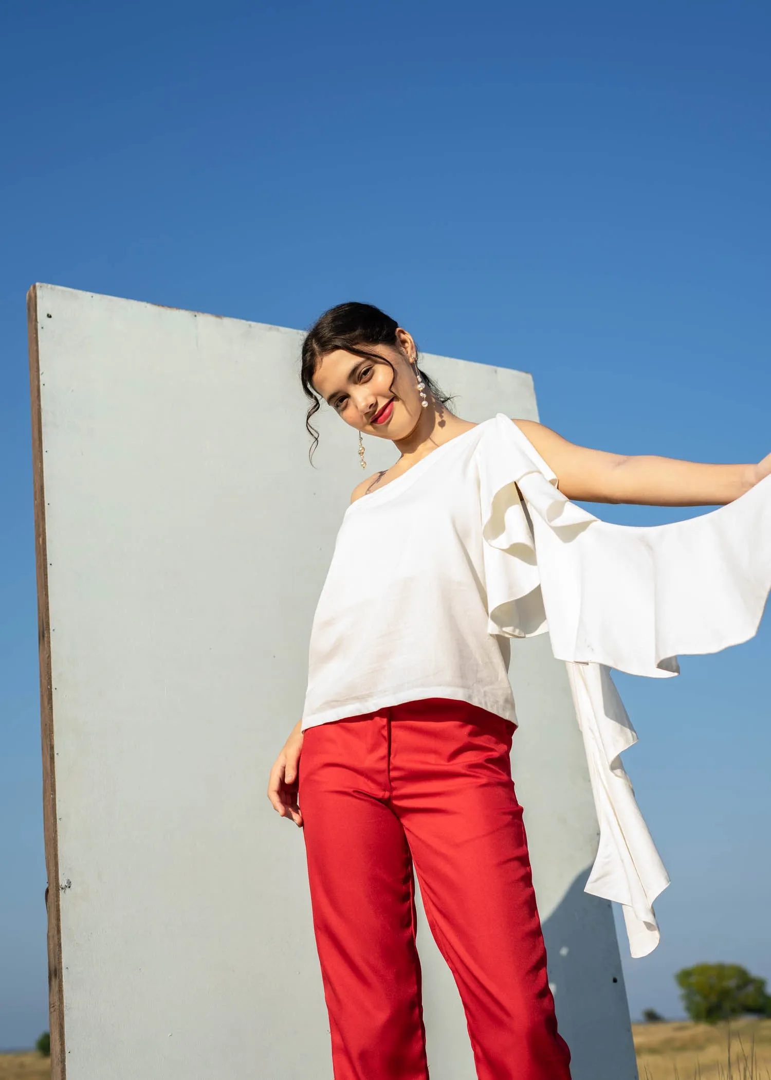 Ruth Top - White sold by Sundays product image thumbnail 3