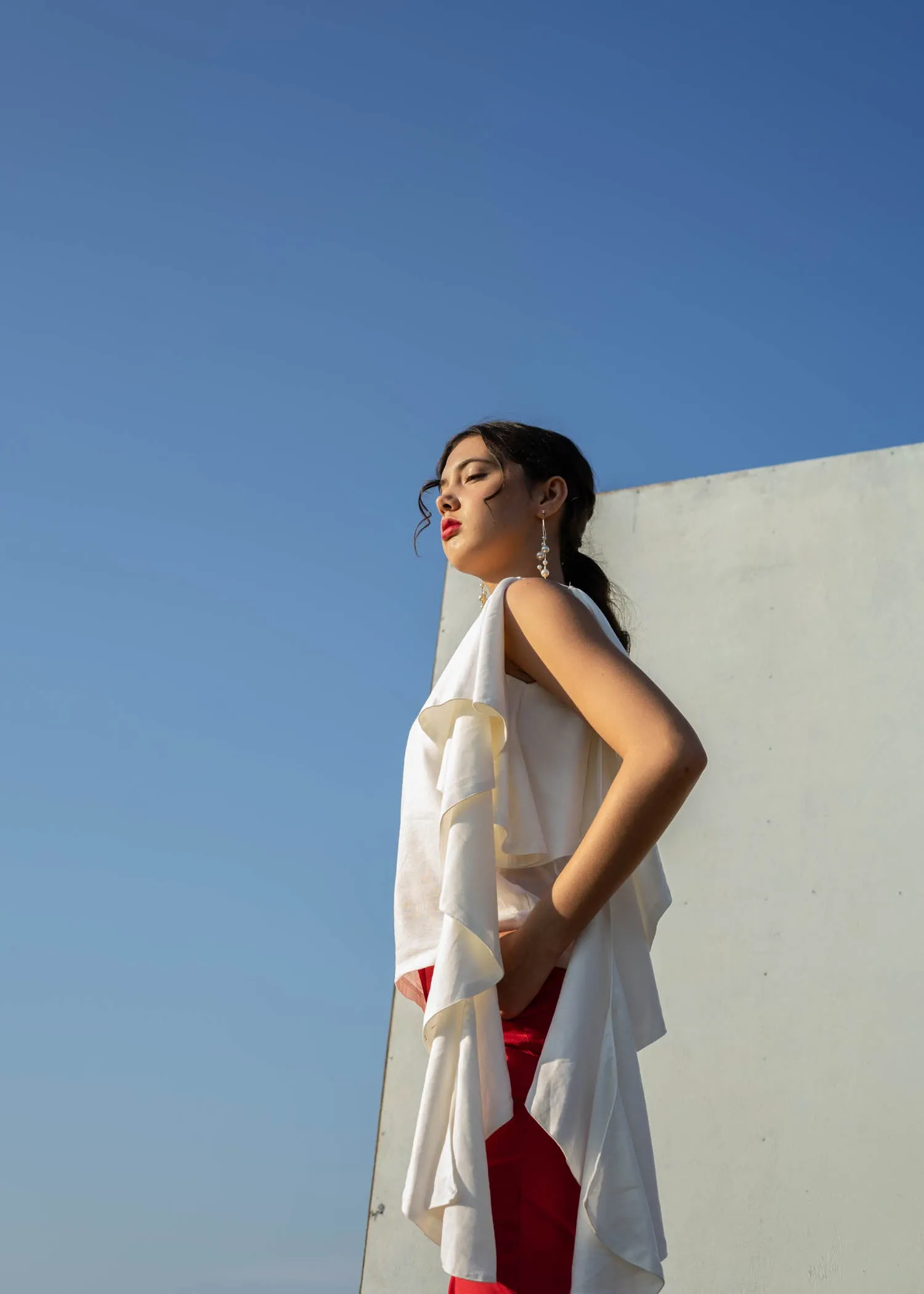 Ruth Top - White sold by Sundays product image thumbnail 2