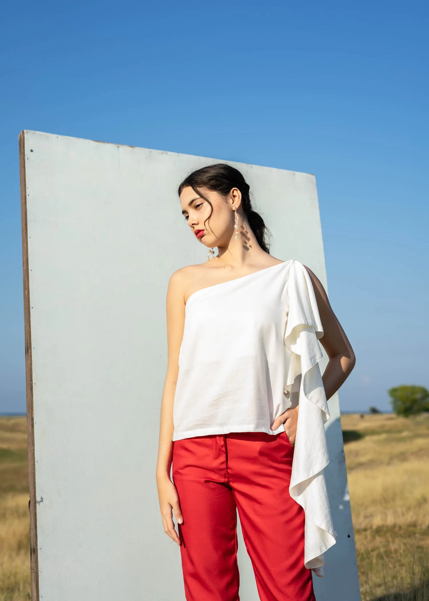 Ruth Top - White sold by Sundays