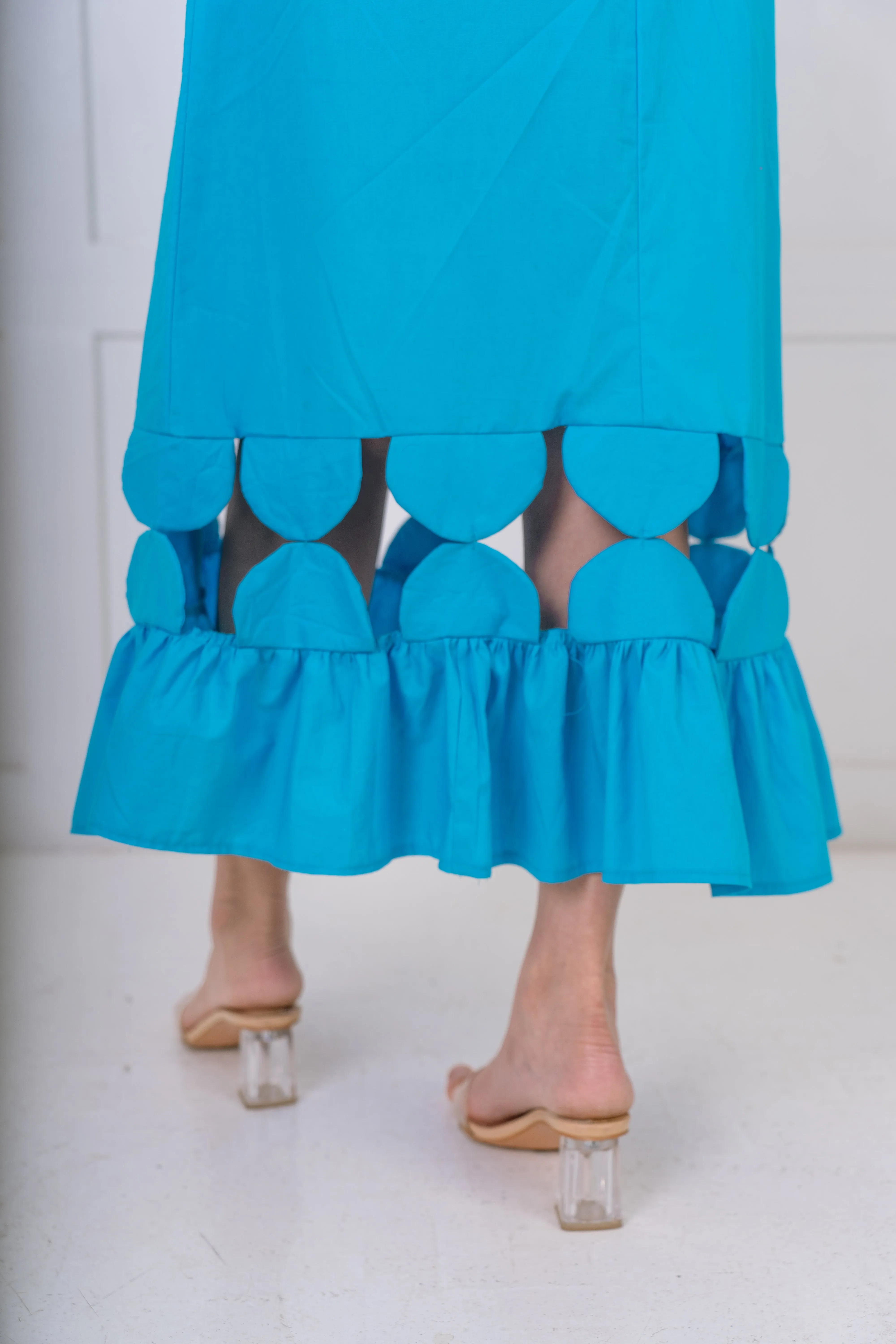 Mia Dress - Aqua Blue sold by Sundays product image thumbnail 3