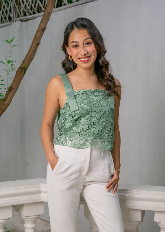 Vera Top - Sage Green sold by Sundays
