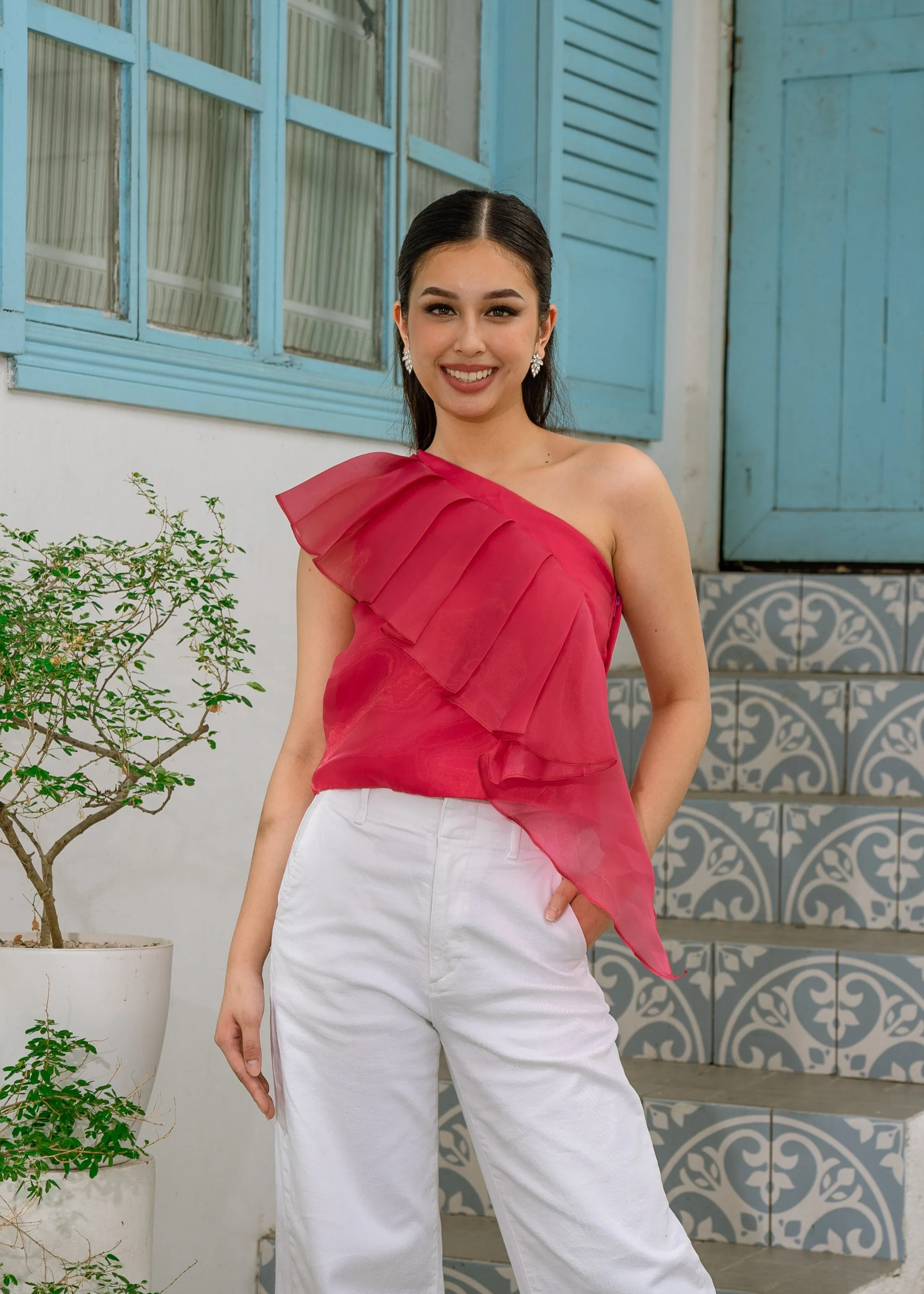 Paloma Top - Fuchsia sold by Sundays