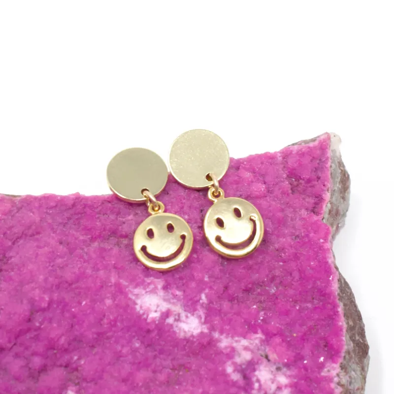 Smile Dangle Studs sold by Crafts & Love