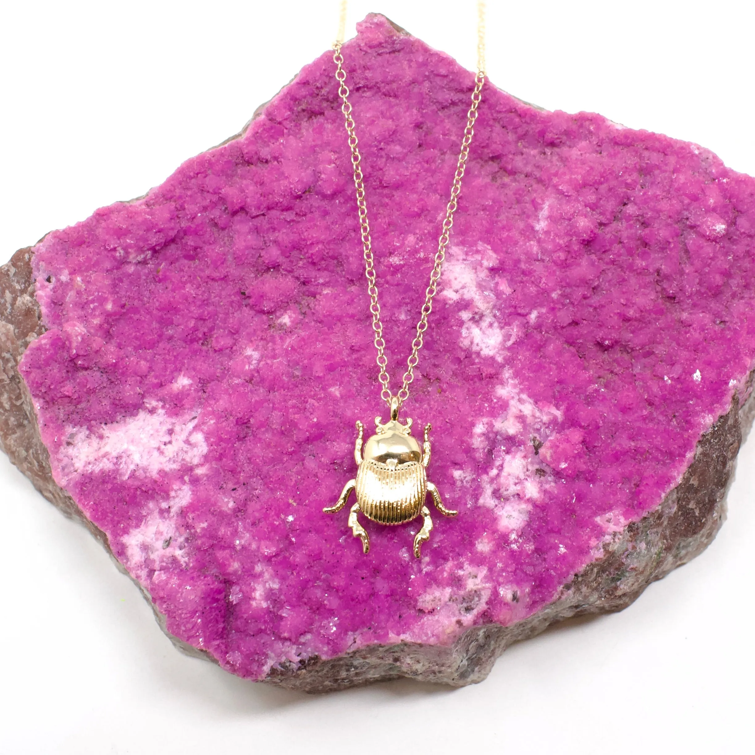 Beetle Necklace sold by Crafts & Love