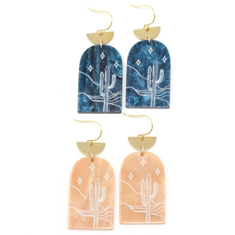 Whimsy Cacti Earrings sold by Crafts & Love