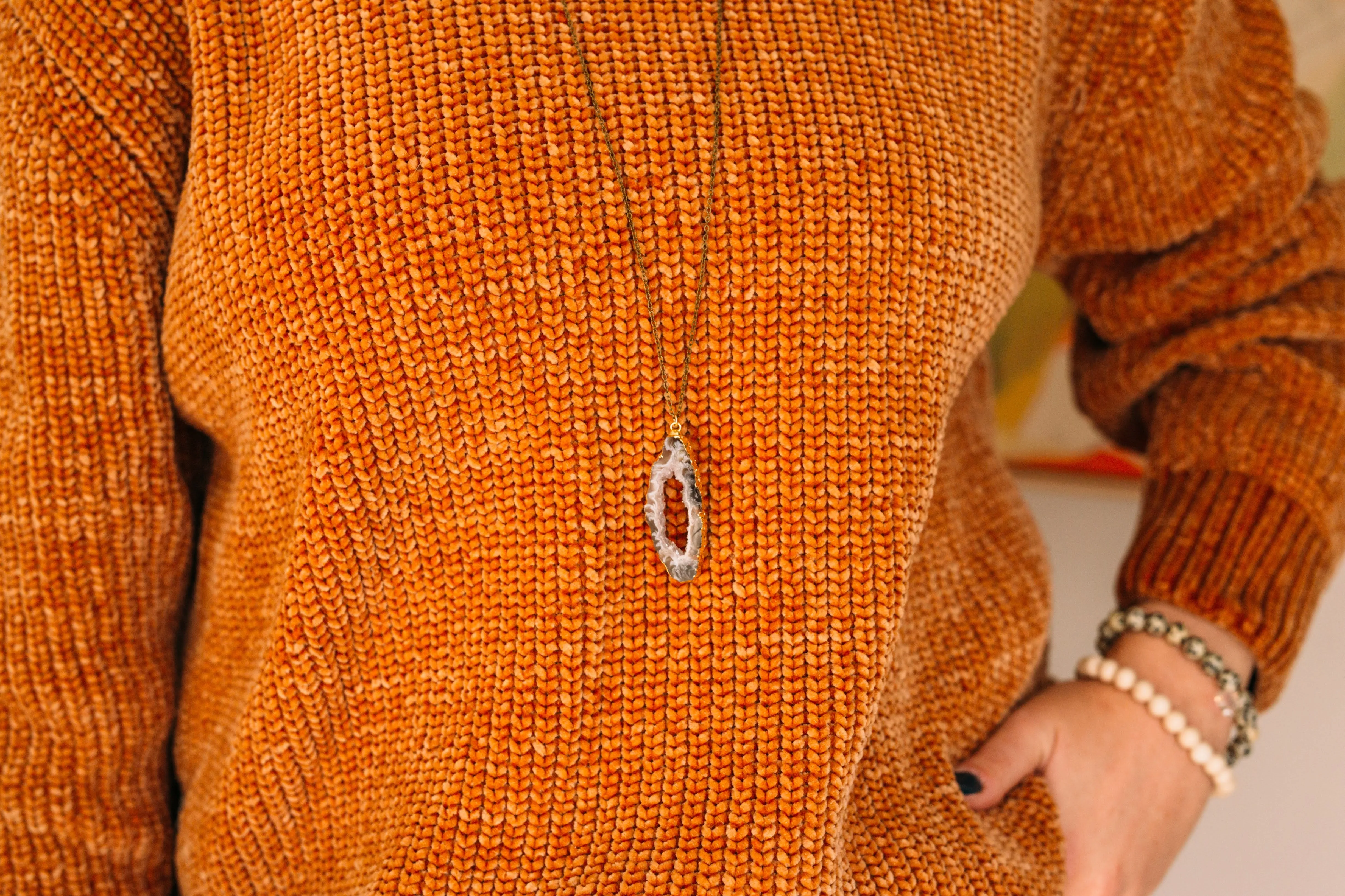 Geode Slice Pendants sold by Crafts & Love product image thumbnail 5