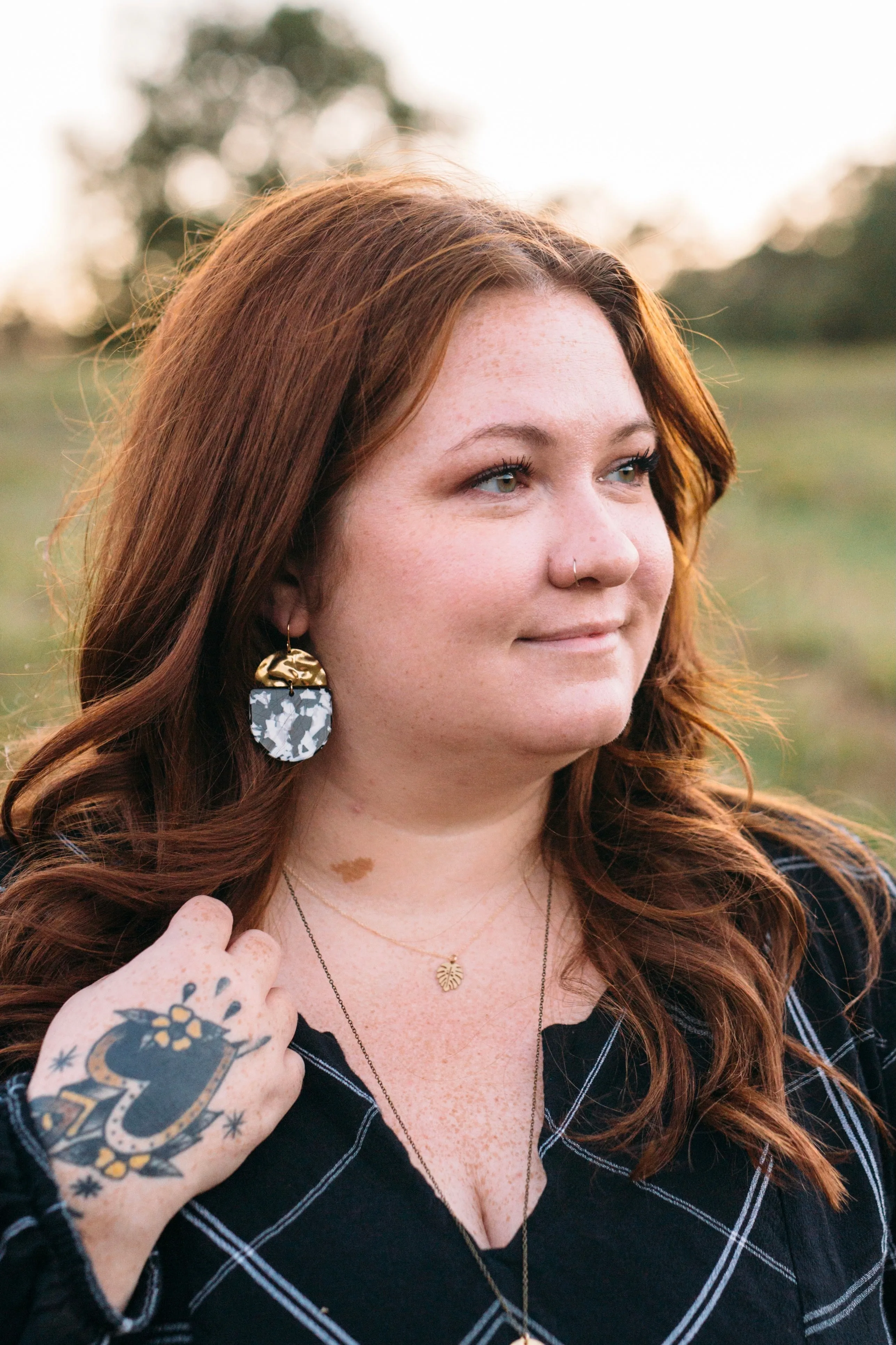 Monstera Necklace sold by Crafts & Love product image thumbnail 3