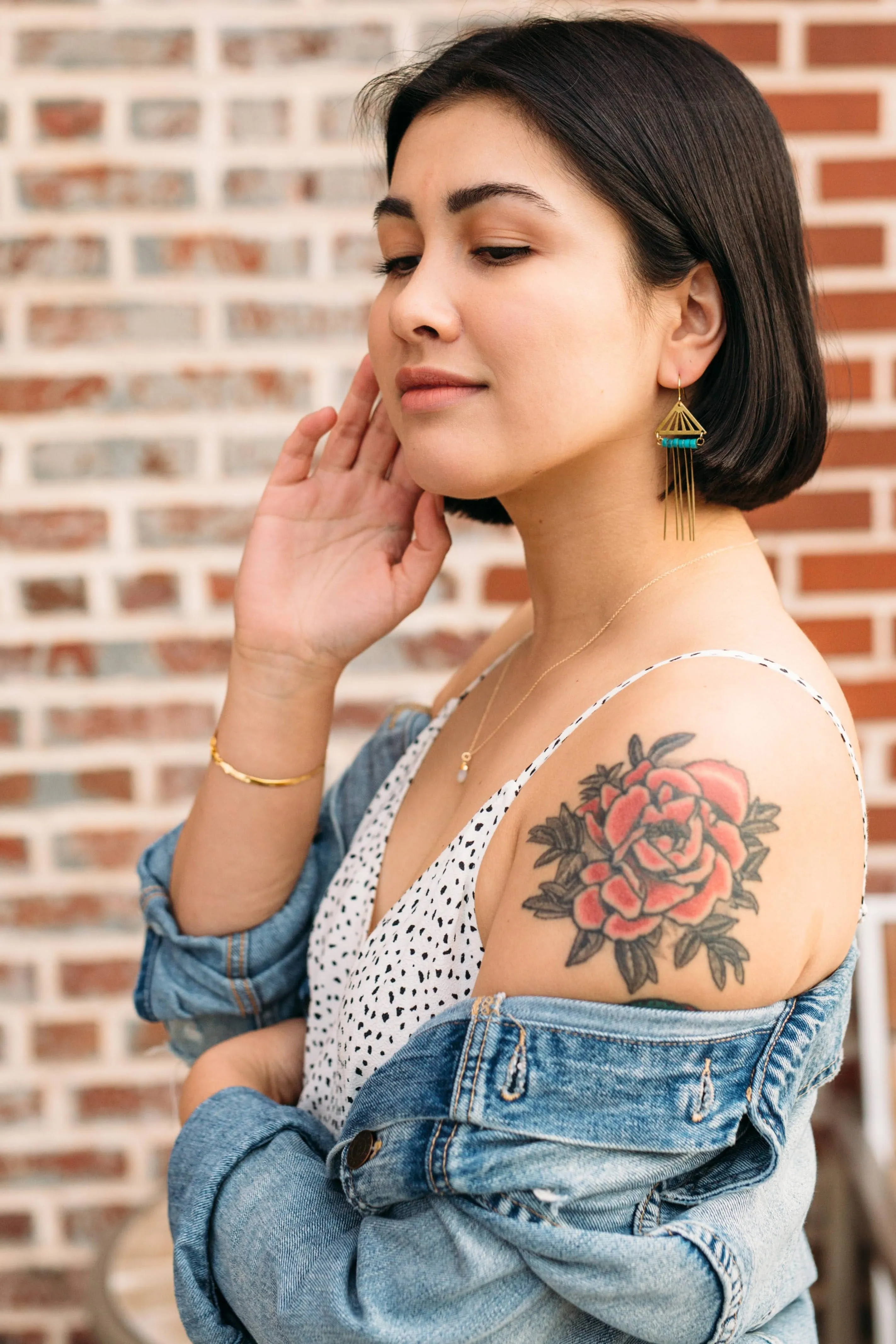 Nora Earrings sold by Crafts & Love product image thumbnail 5