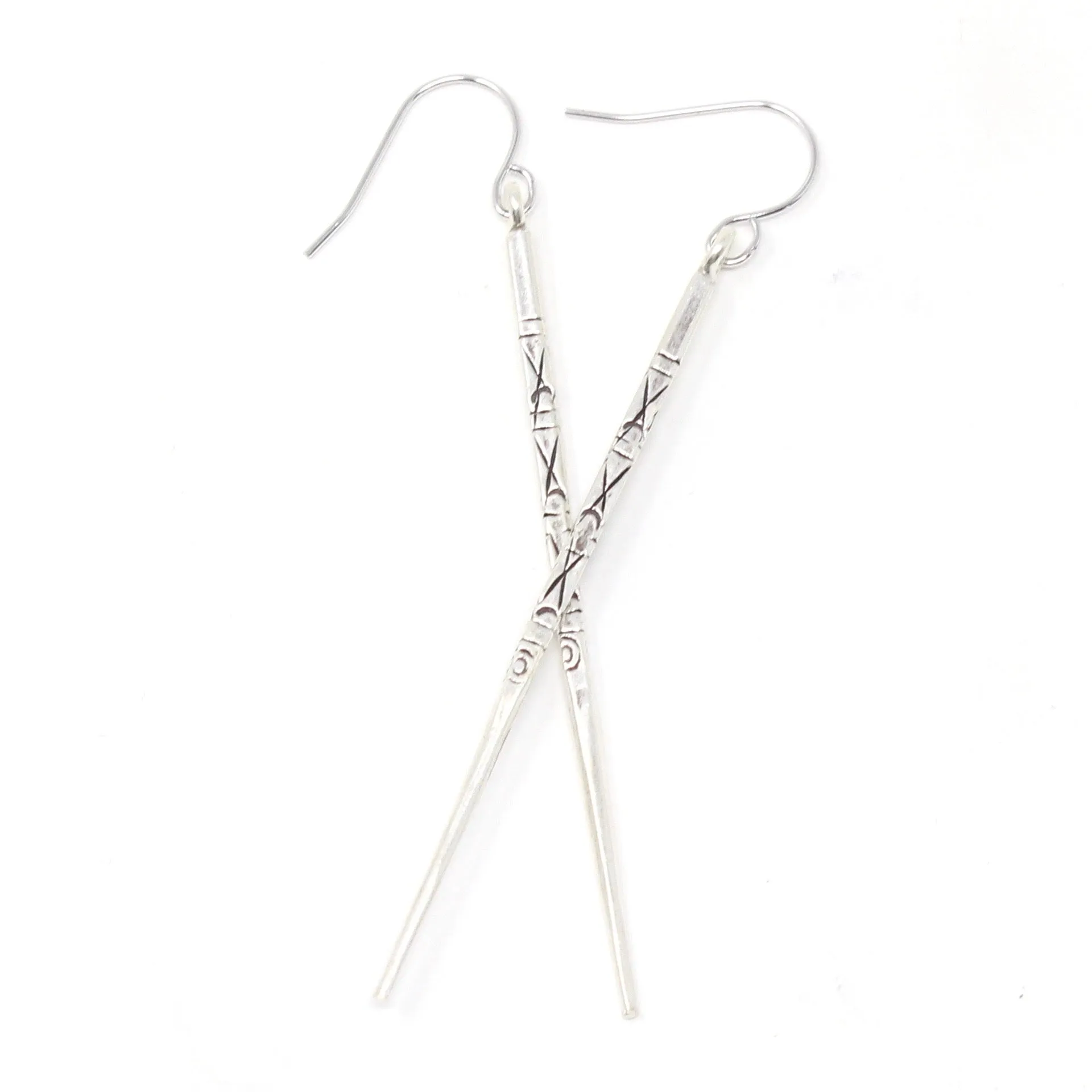 Finn Earrings - Silver sold by Crafts & Love product image thumbnail 2