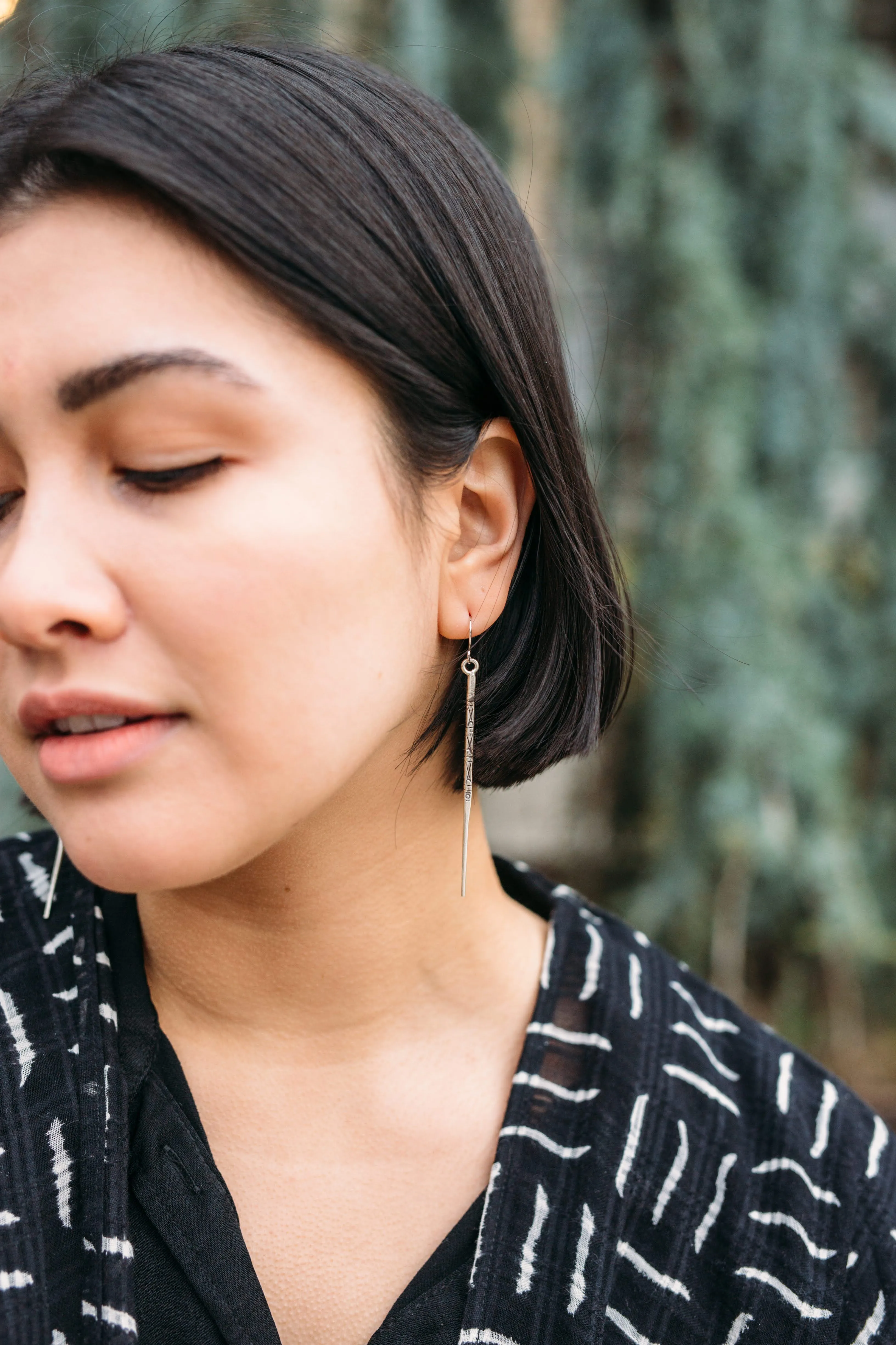 Finn Earrings - Silver sold by Crafts & Love product image thumbnail 3