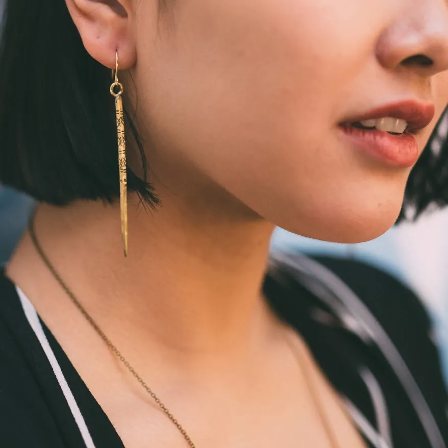 Finn Earrings sold by Crafts & Love product image thumbnail 3