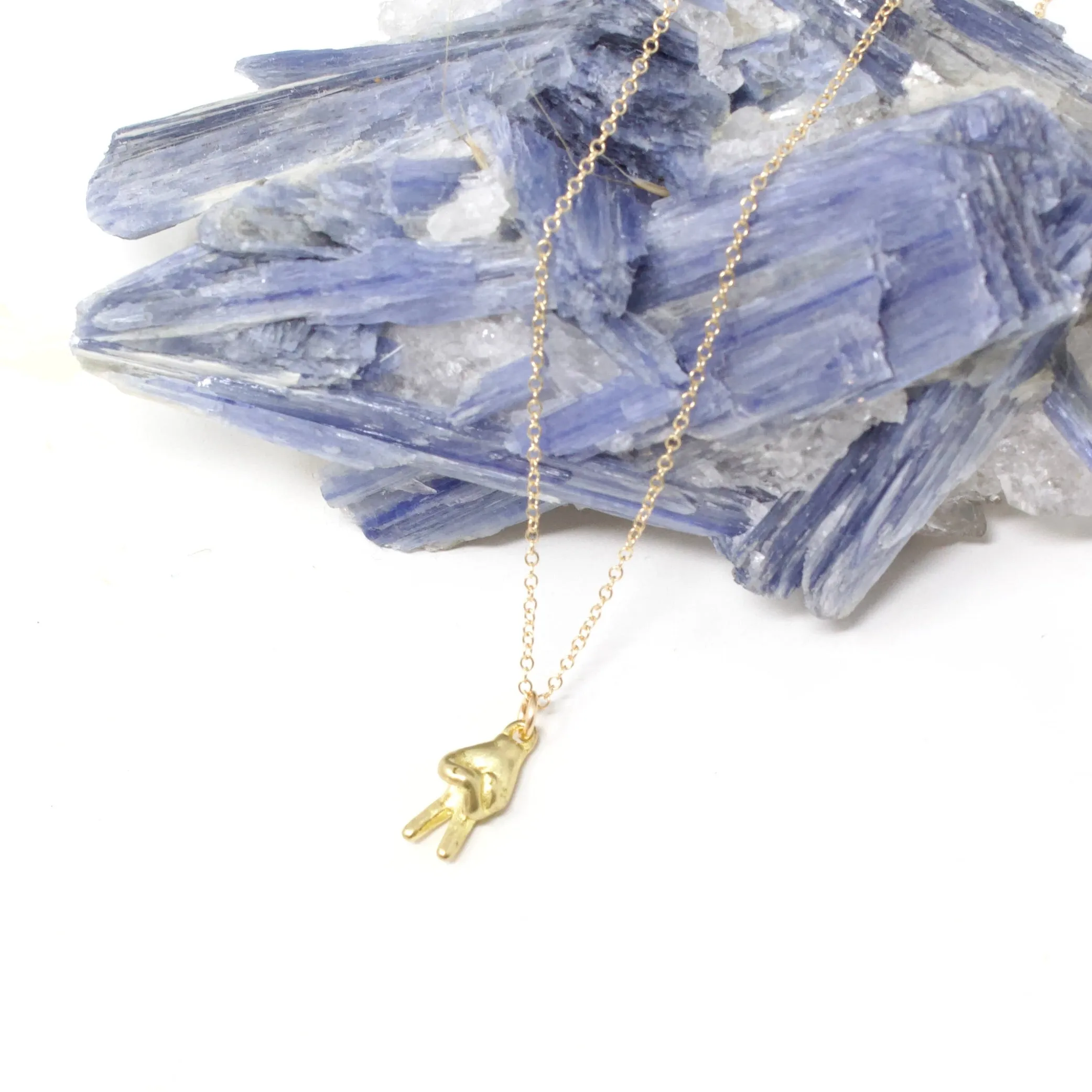 Peace Sign Necklace sold by Crafts & Love