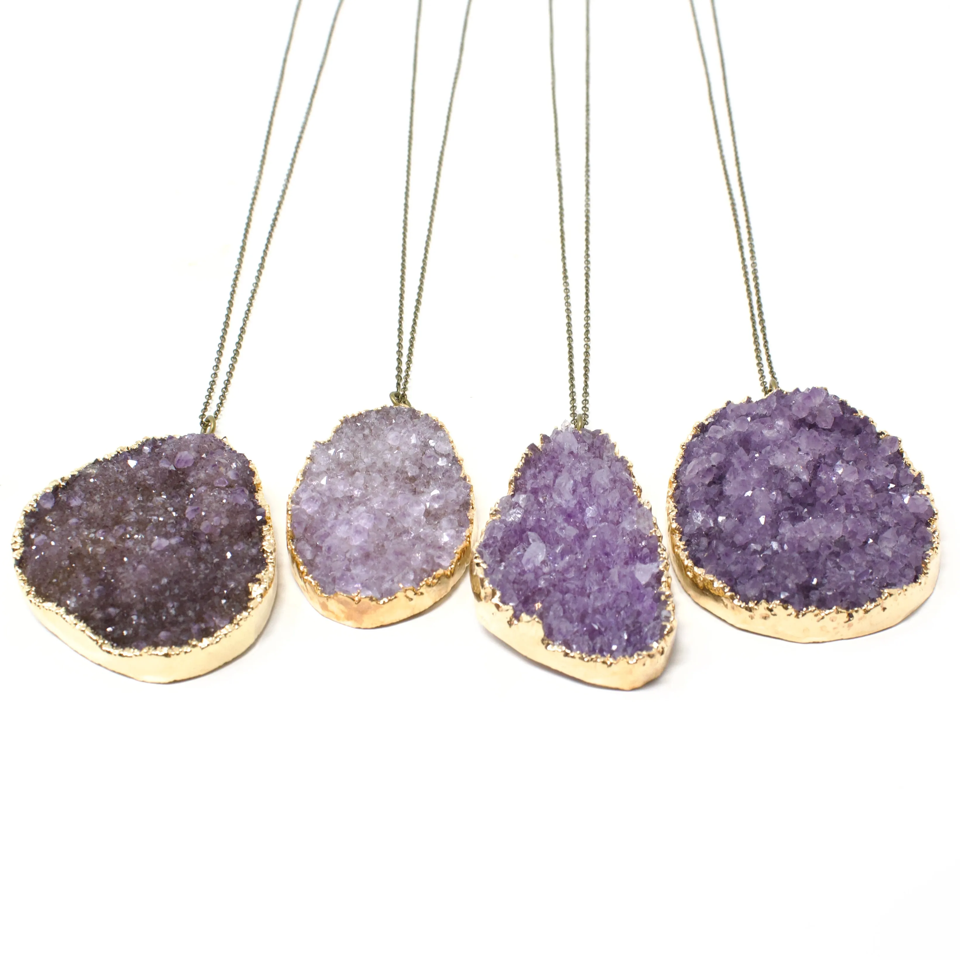 Druzy Necklaces sold by Crafts & Love product image thumbnail 2