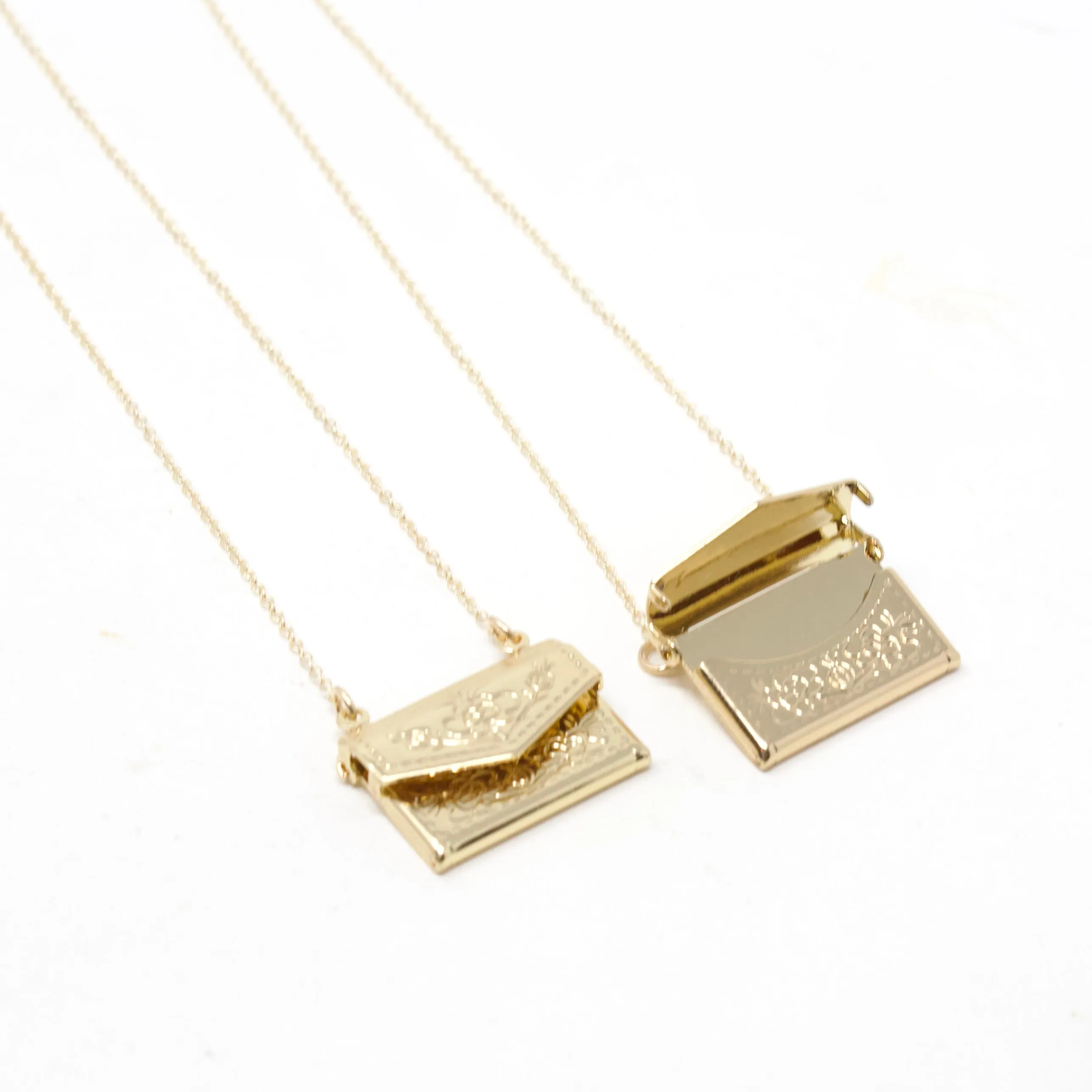 Envelope Necklace sold by Crafts & Love product image thumbnail 2