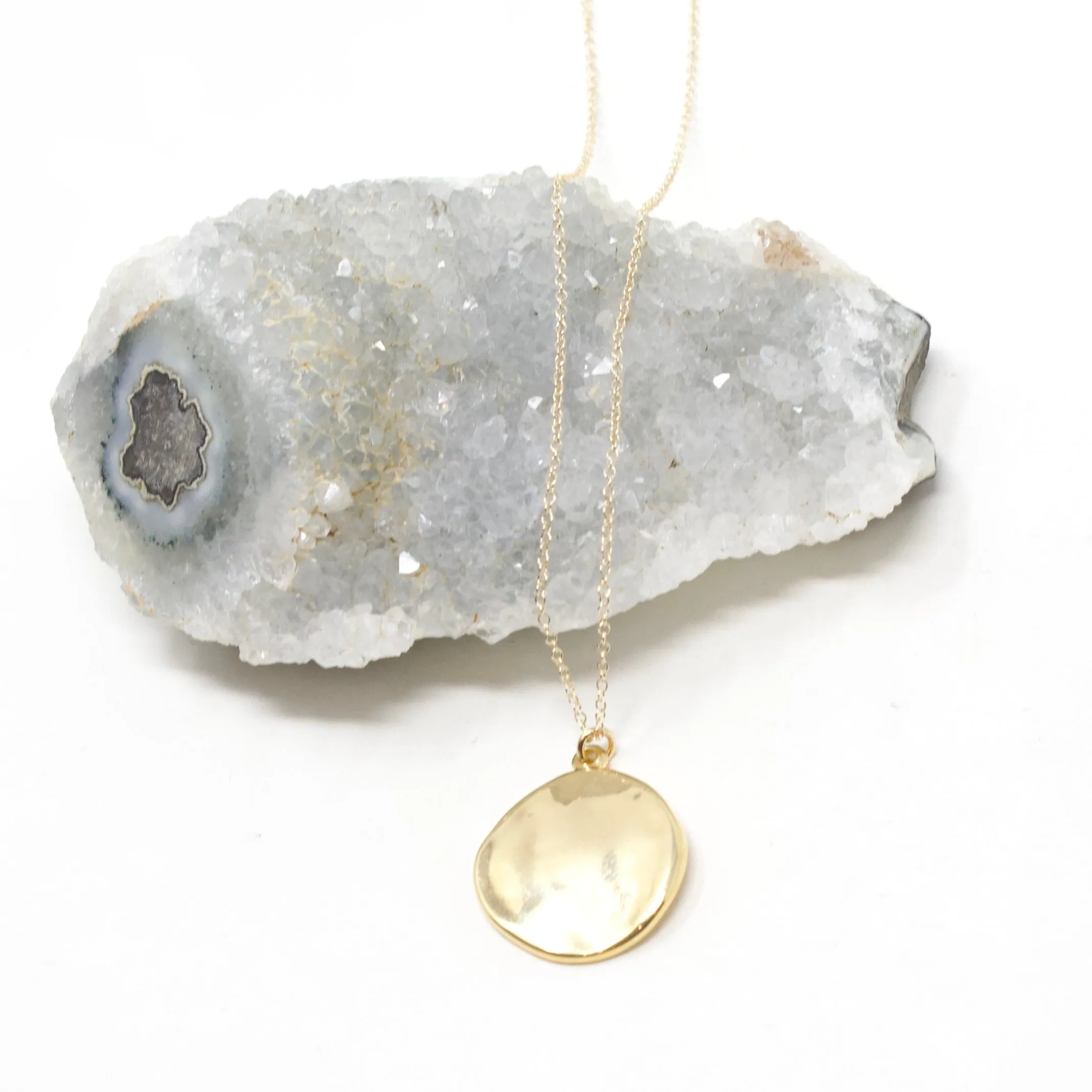 Gold Coin Necklace sold by Crafts & Love product image thumbnail 3