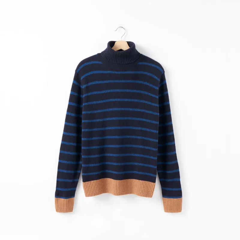 Stripe Turtleneck sold by TILLEY