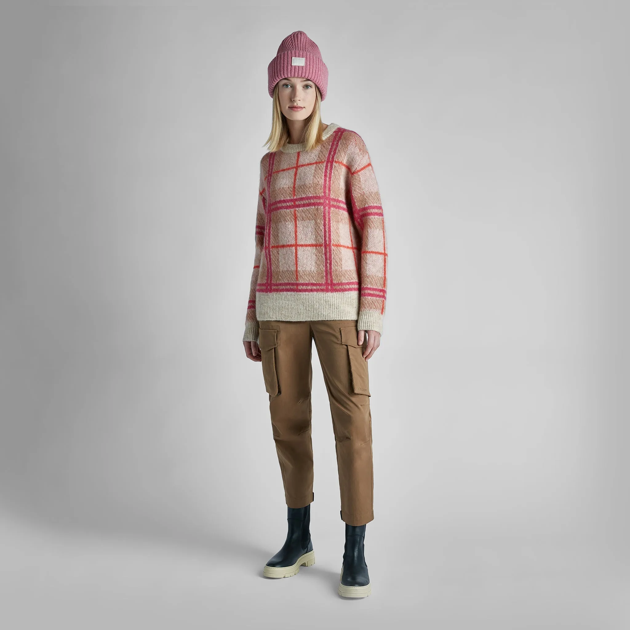 Plaid Mohair Sweater sold by TILLEY product image thumbnail 5
