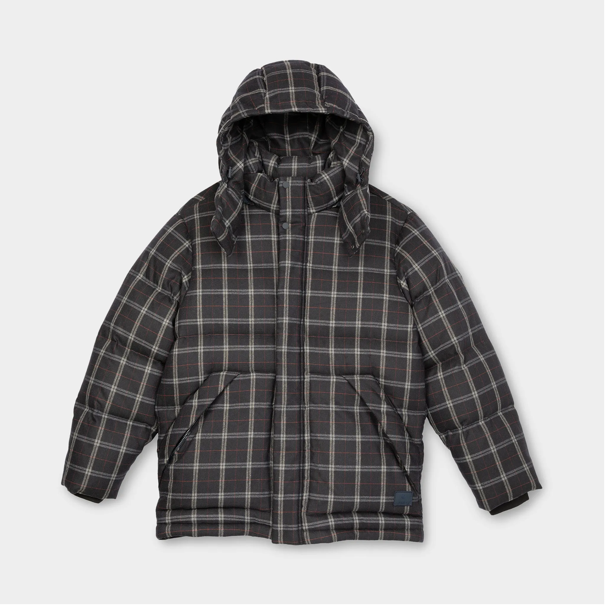 Plaid Terrain Down Parka sold by TILLEY