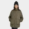 Rib Collar Quilted Coat sold by TILLEY