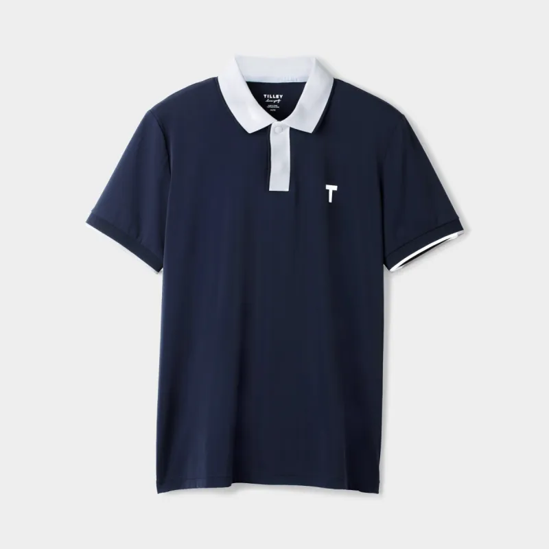 Beacon Golf Polo - T Logo sold by TILLEY