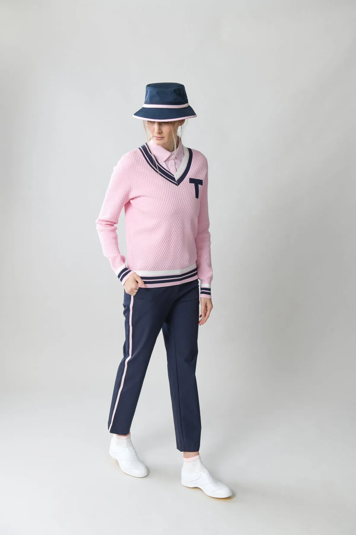 Golf V Sweater sold by TILLEY product image thumbnail 3