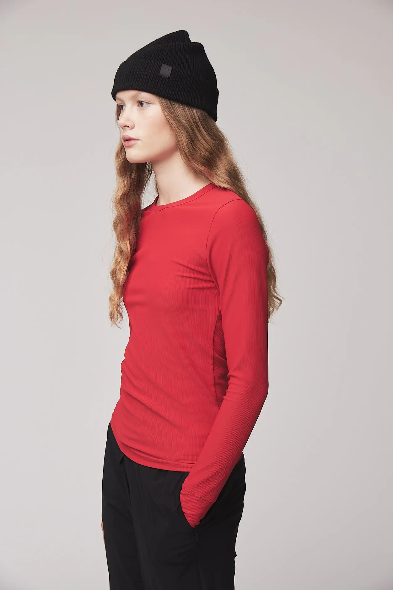 LS Fitted Rib Crewneck sold by TILLEY product image thumbnail 3