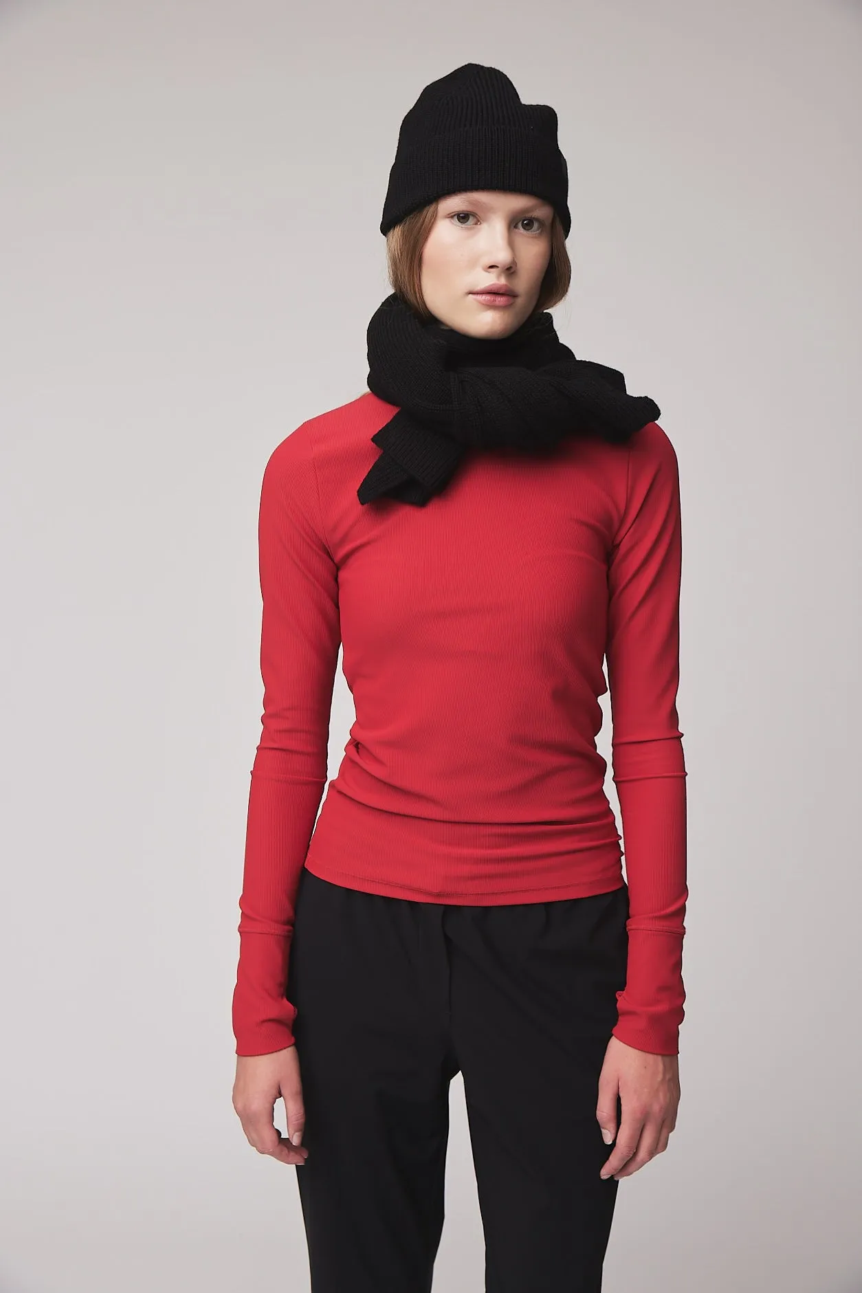 LS Fitted Rib Crewneck sold by TILLEY product image thumbnail 2