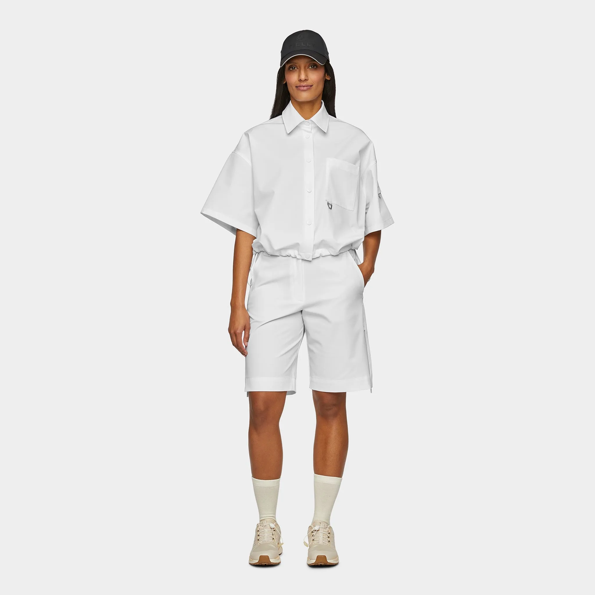 Cropped Tech Shacket sold by TILLEY product image thumbnail 5