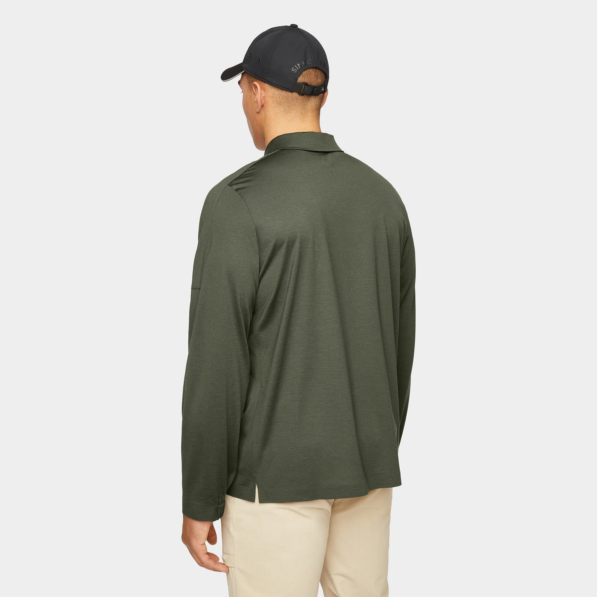 Merino LS Zip Polo sold by TILLEY product image thumbnail 5