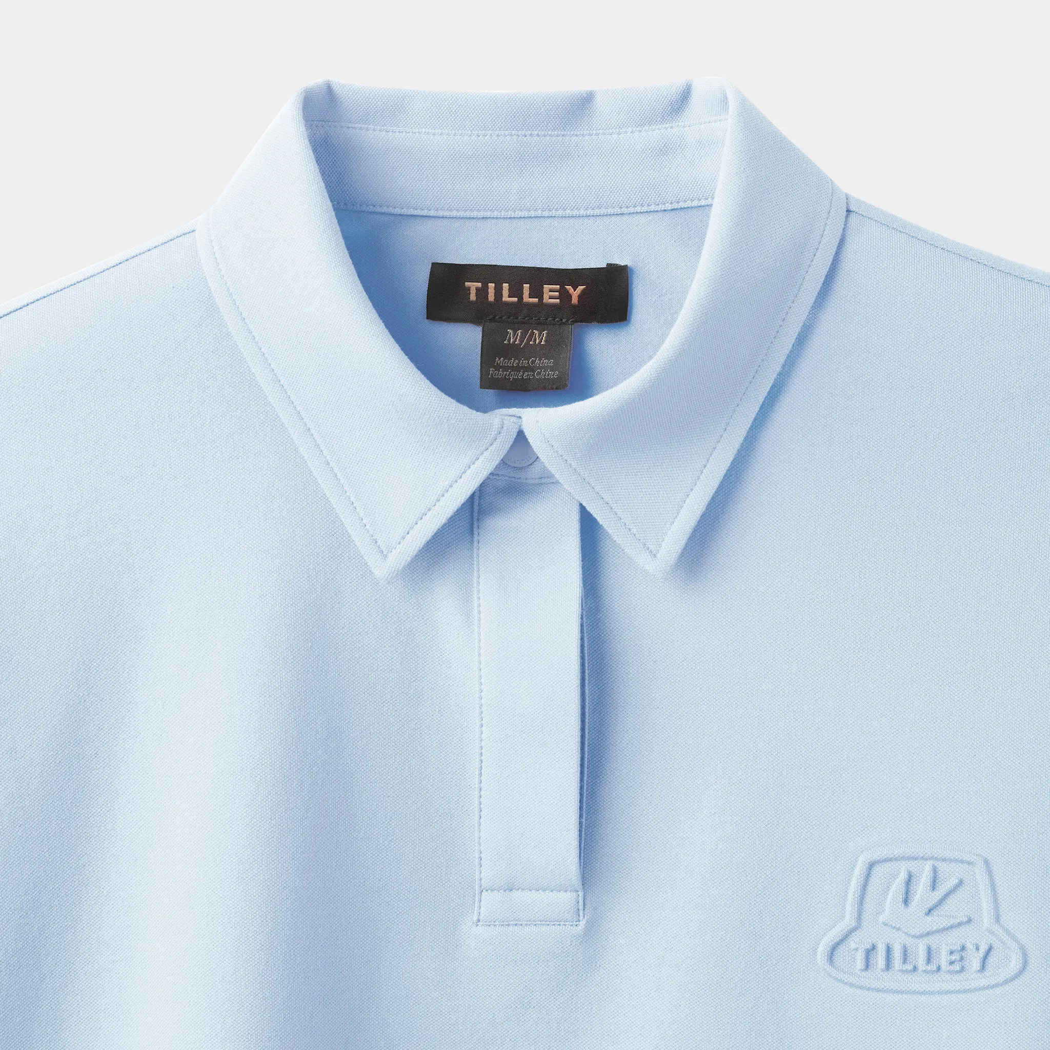 Pique Polo with 3D Logo sold by TILLEY product image thumbnail 2