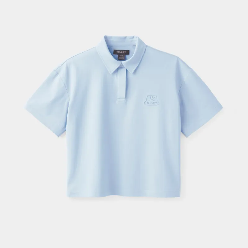 Pique Polo with 3D Logo sold by TILLEY